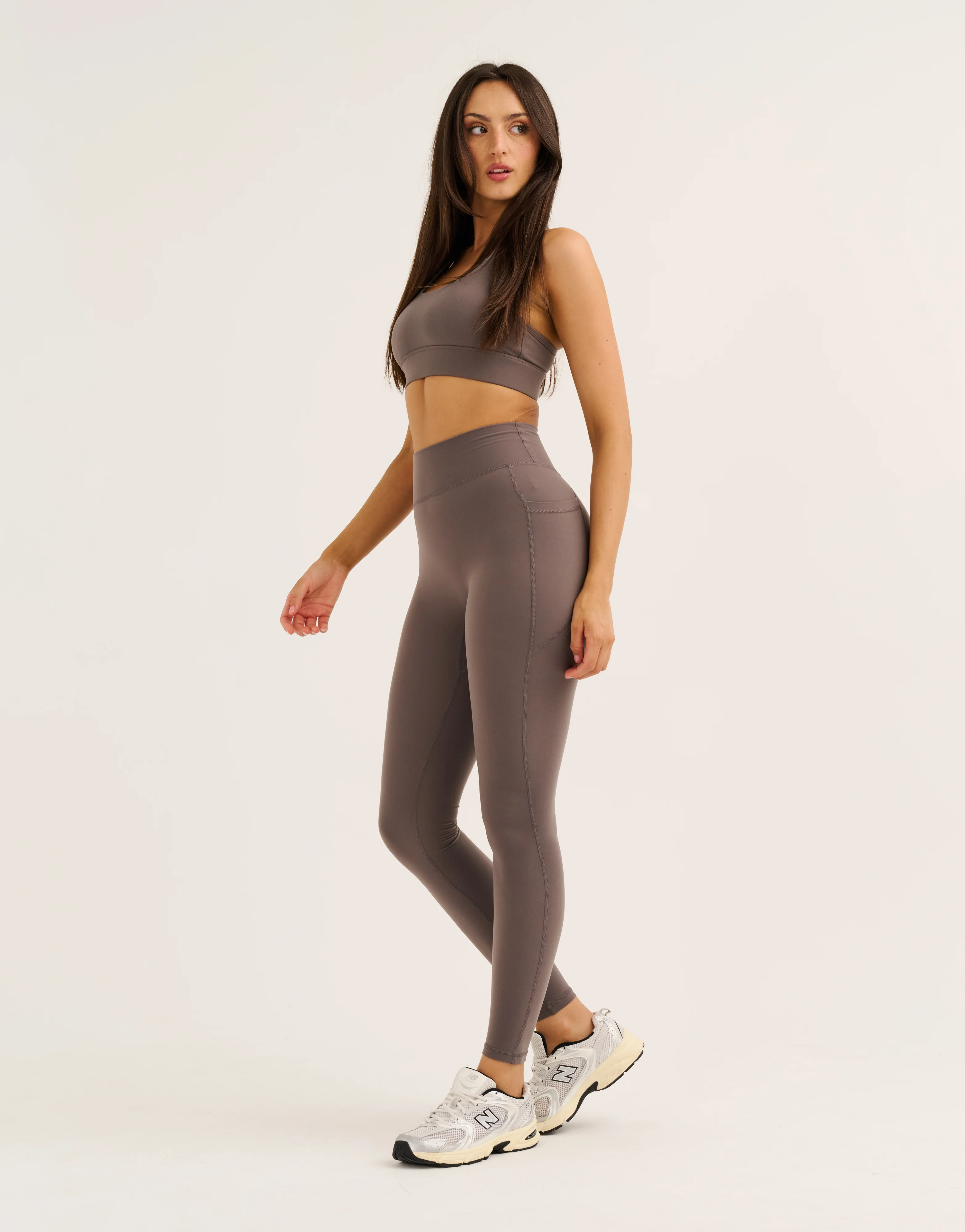 Ascend Pocket Leggings 28" - Slate Grey - Image 12