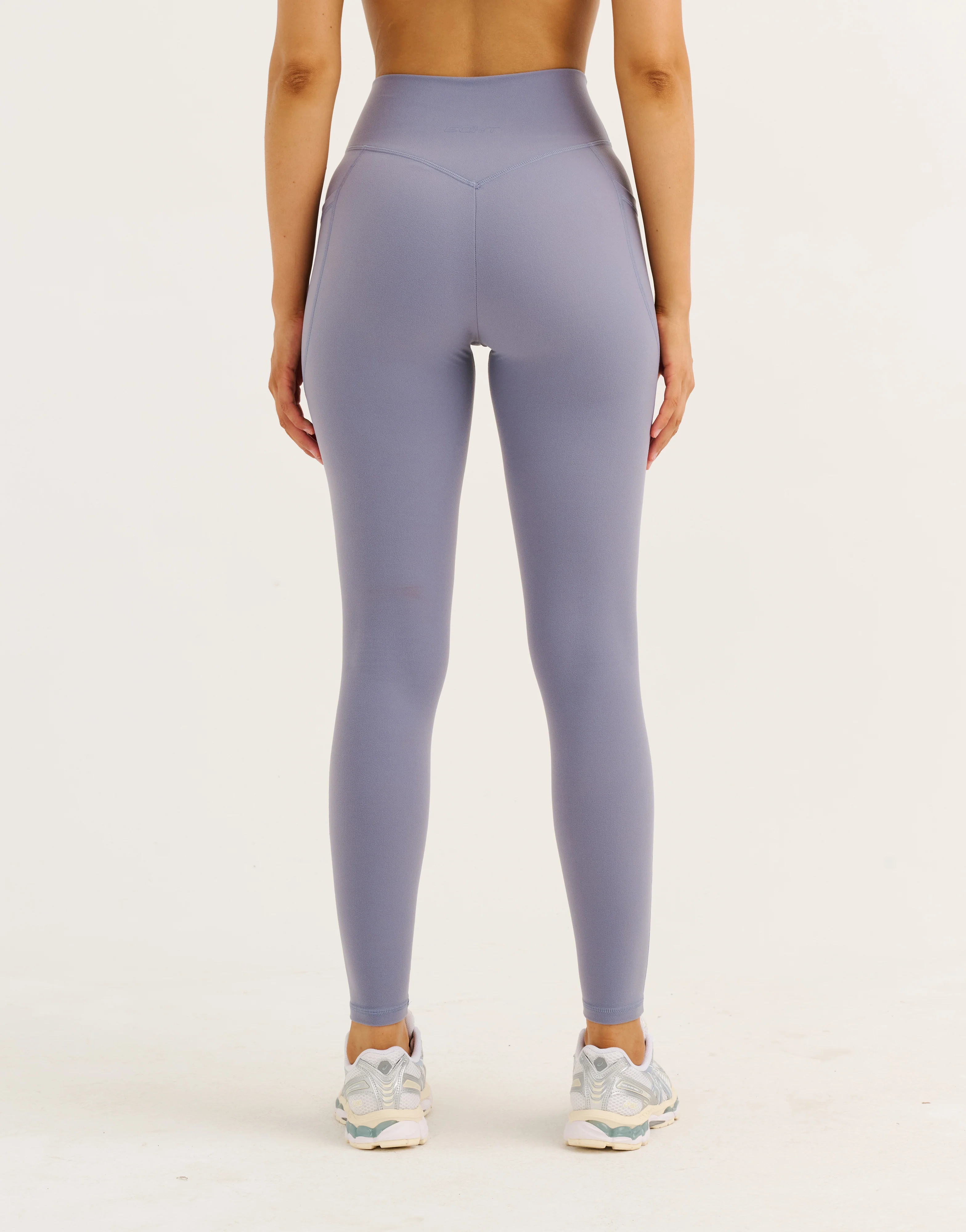 Ascend Pocket Leggings 28" - Washed Blue - Image 11