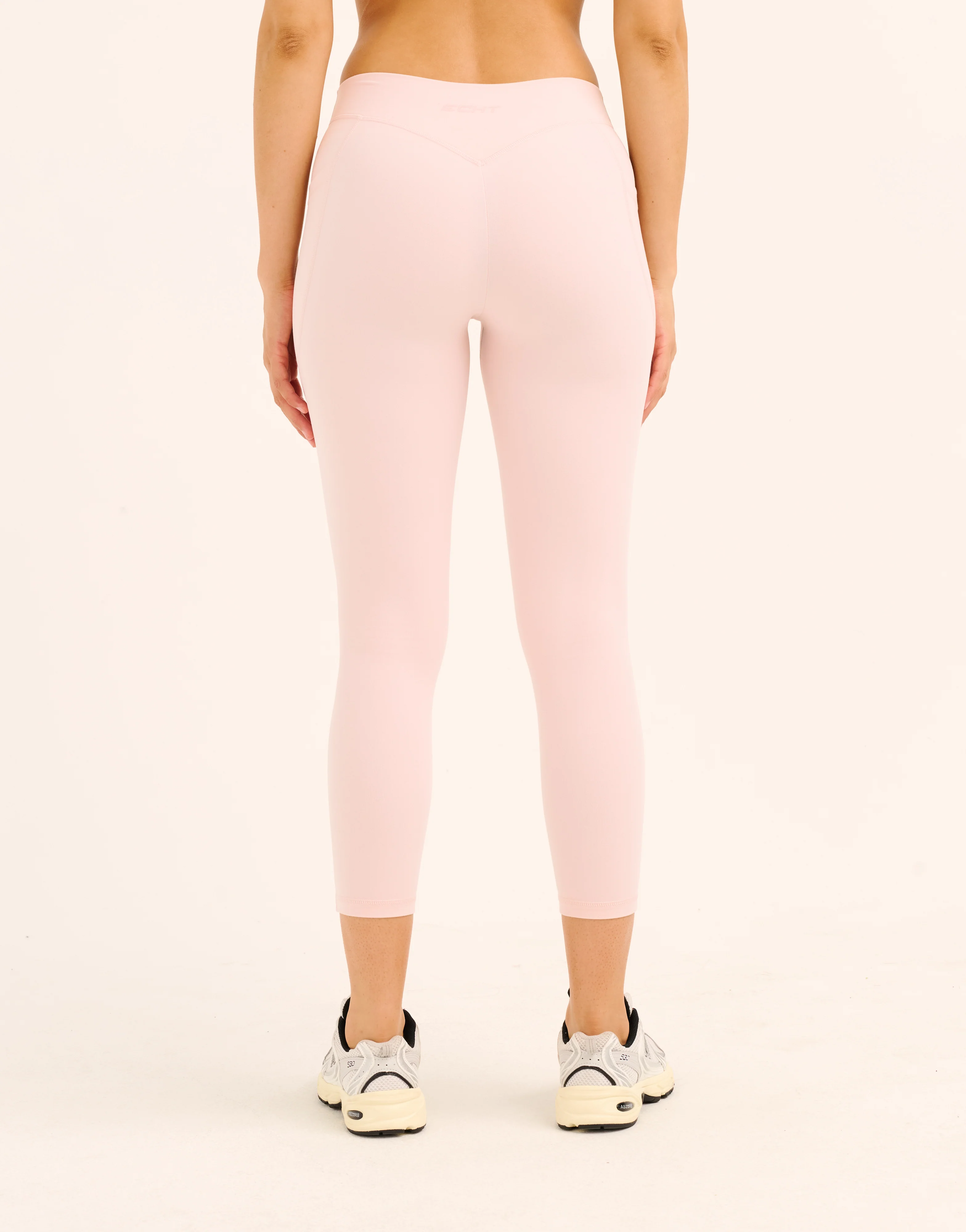 Ascend Pocket Mid-Waist Leggings 23" - Mauve - Image 5