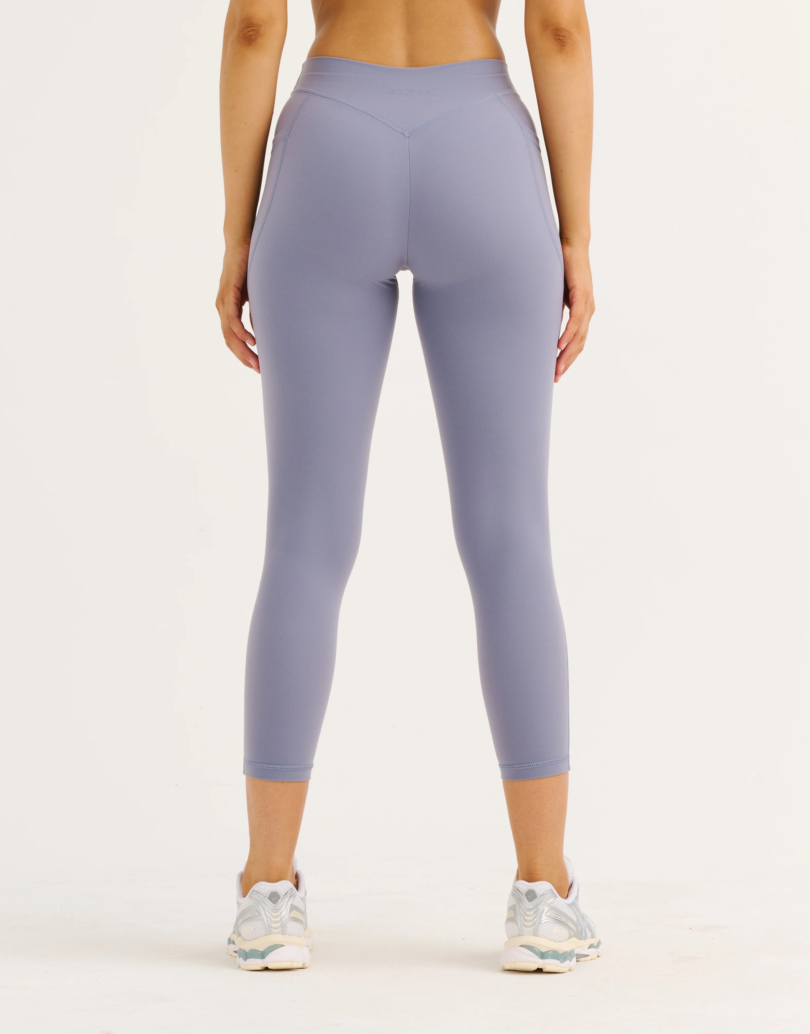 Ascend Pocket Mid-Waist Leggings 23" - Washed Blue - Image 10