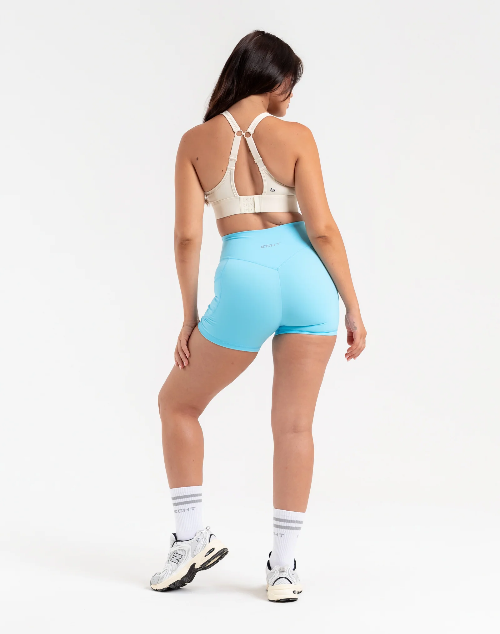 Ascend Pocket Shorts 4" - Baby Blue - Image 4