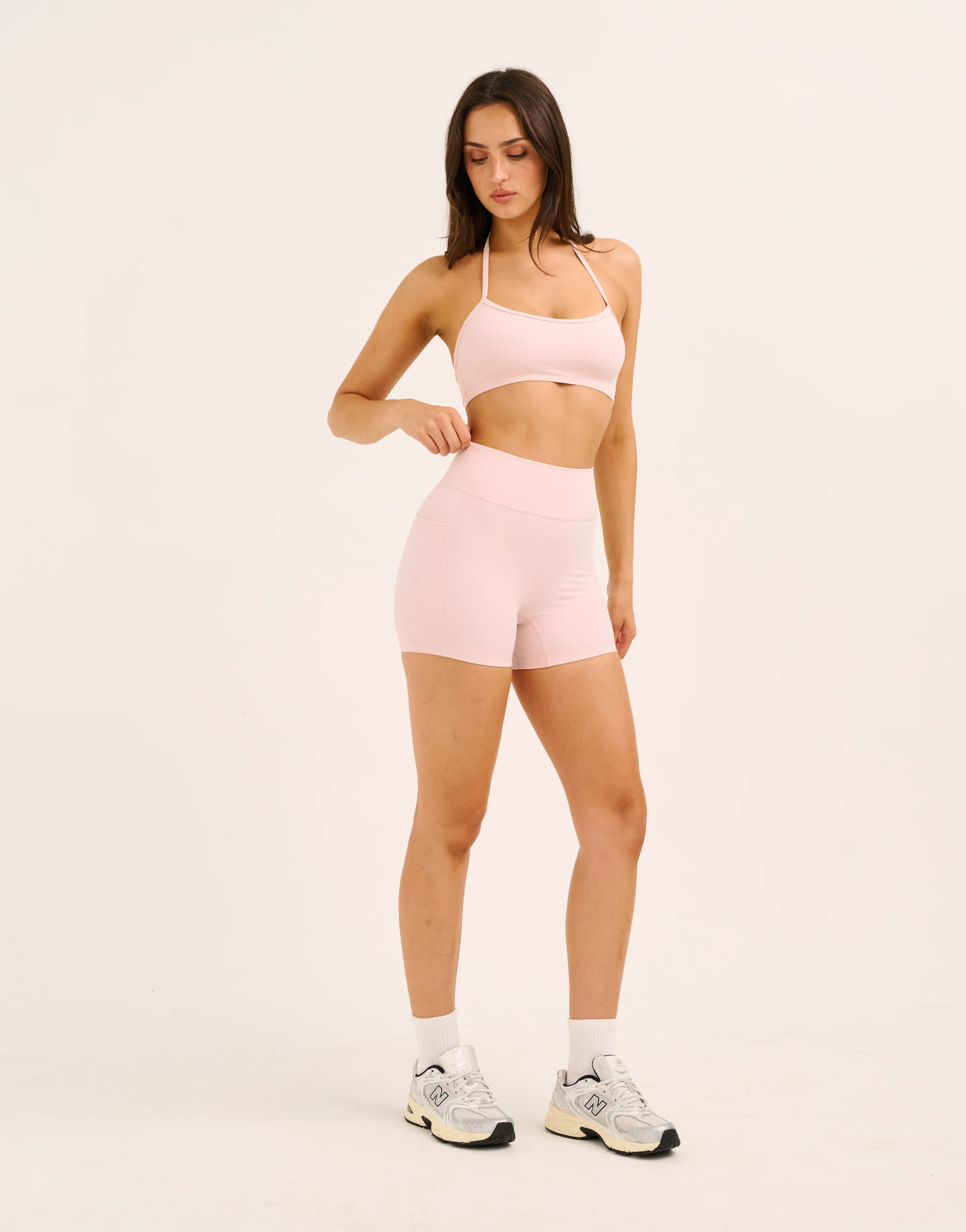 Ascend Pocket Shorts 4" - Mauve - Image 11