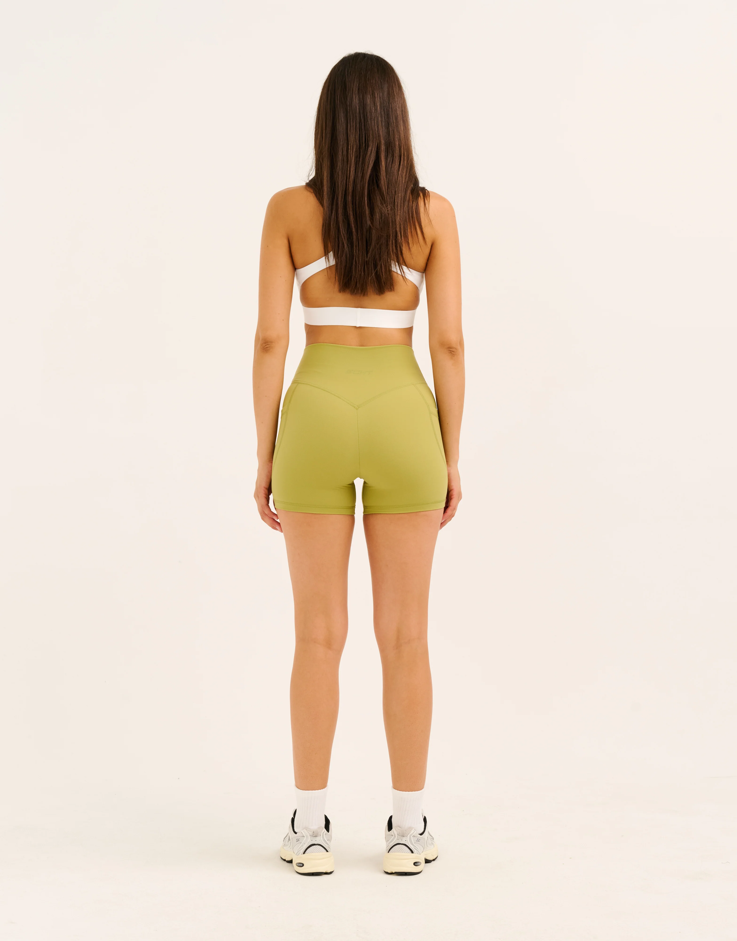 Ascend Pocket Shorts 4" - Olive - Image 12