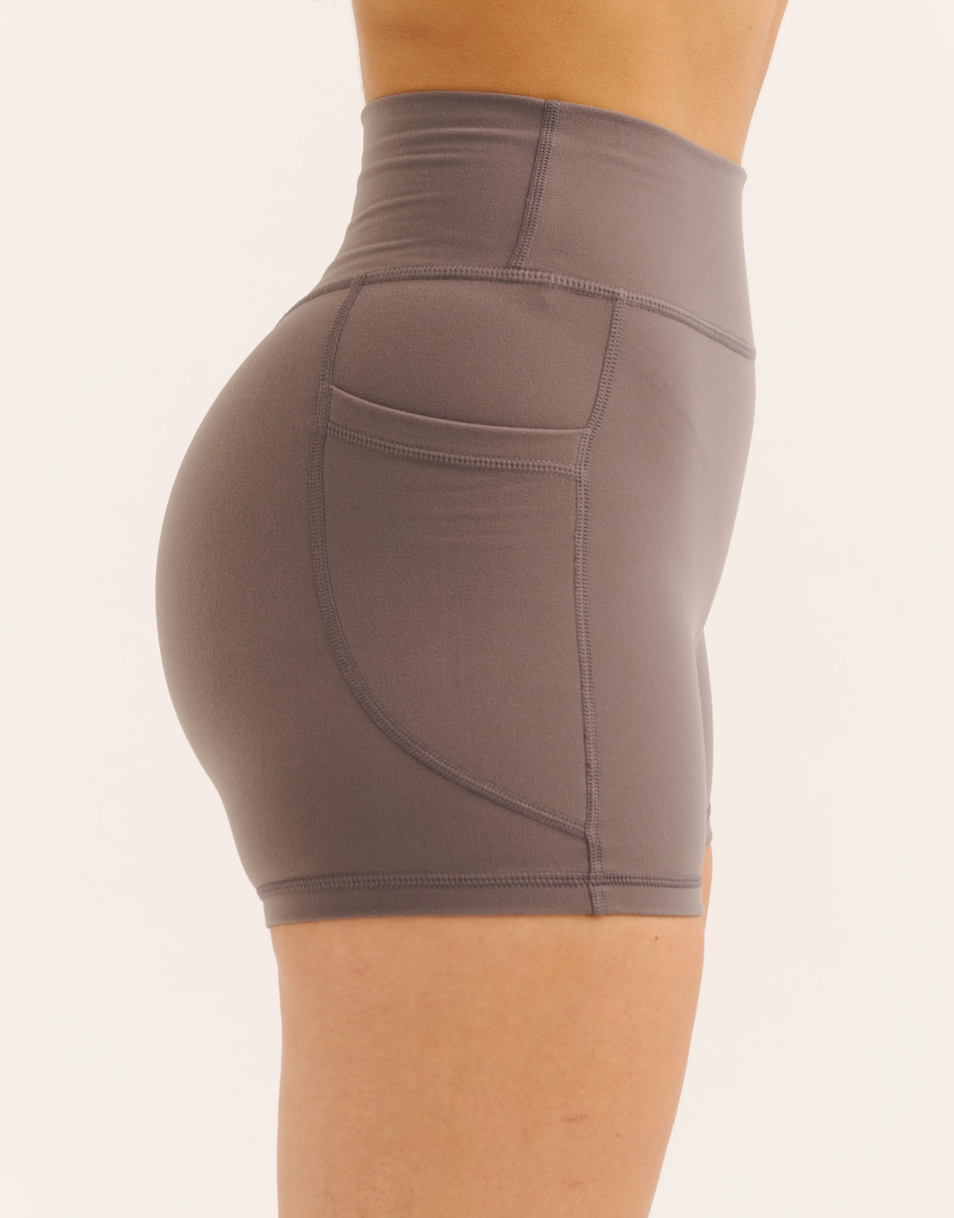 Ascend Pocket Shorts 4" - Slate Grey - Image 9