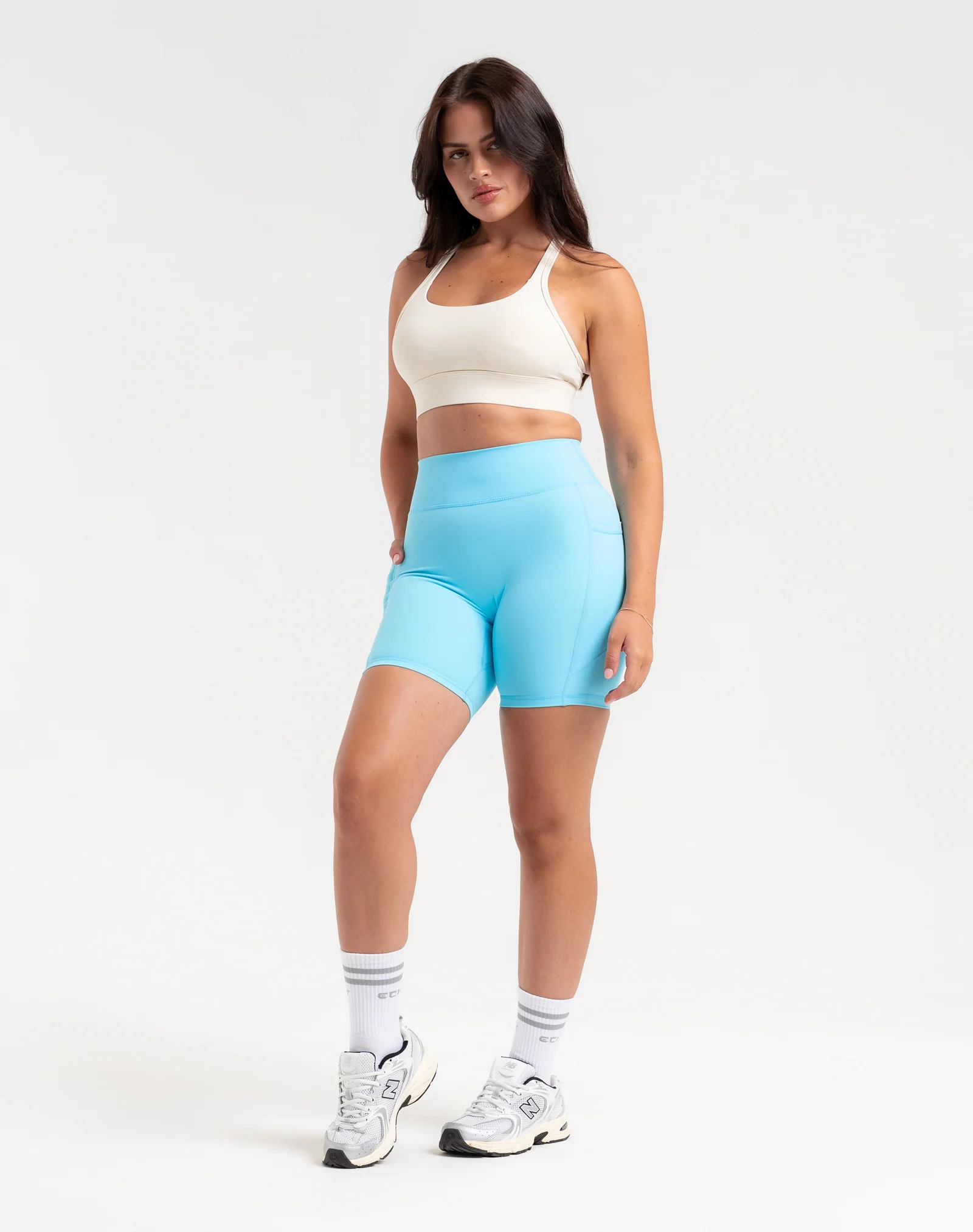 Ascend Pocket Shorts 6" - Baby Blue - Image 6