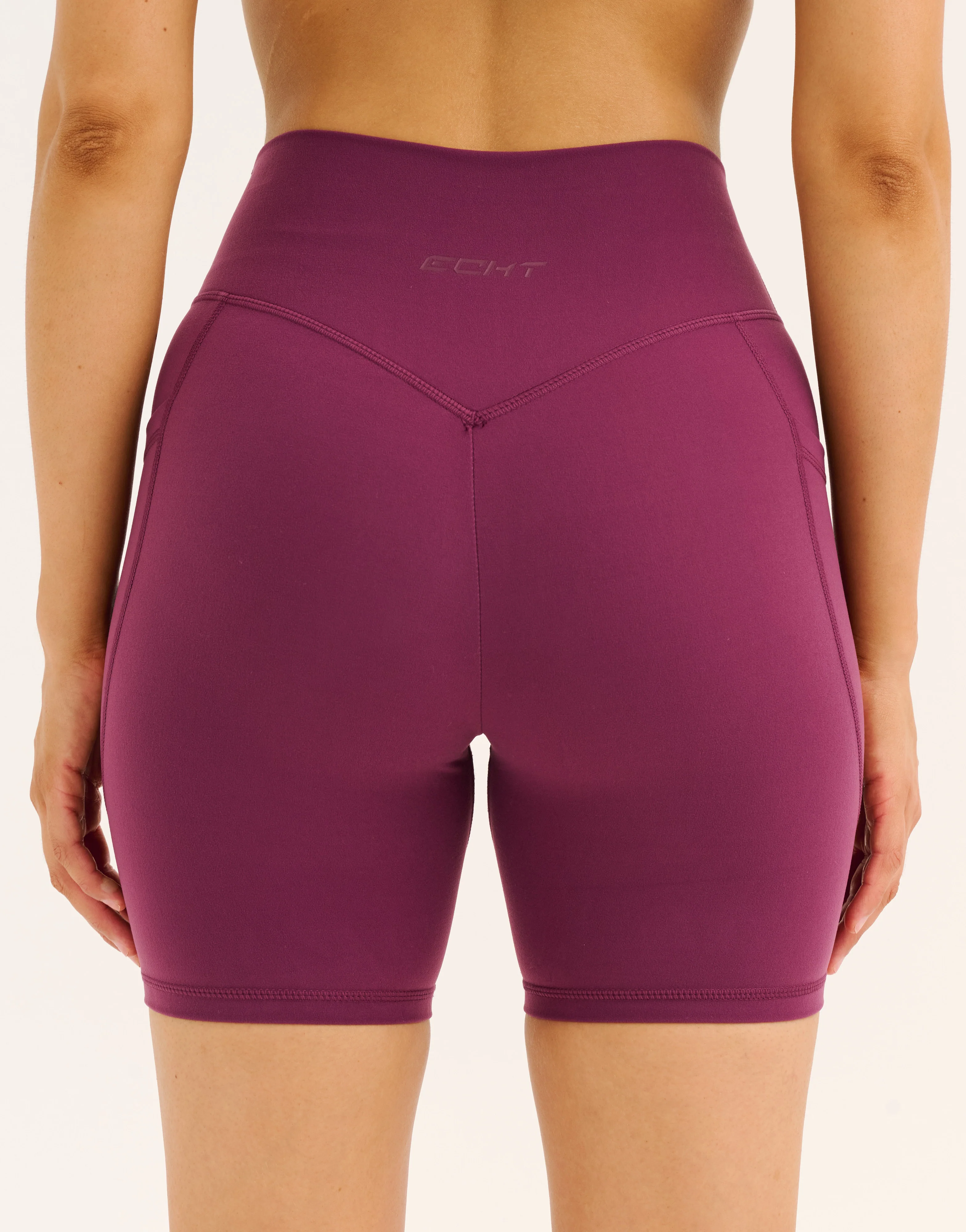 Ascend Pocket Shorts 6" - Blackberry - Image 3