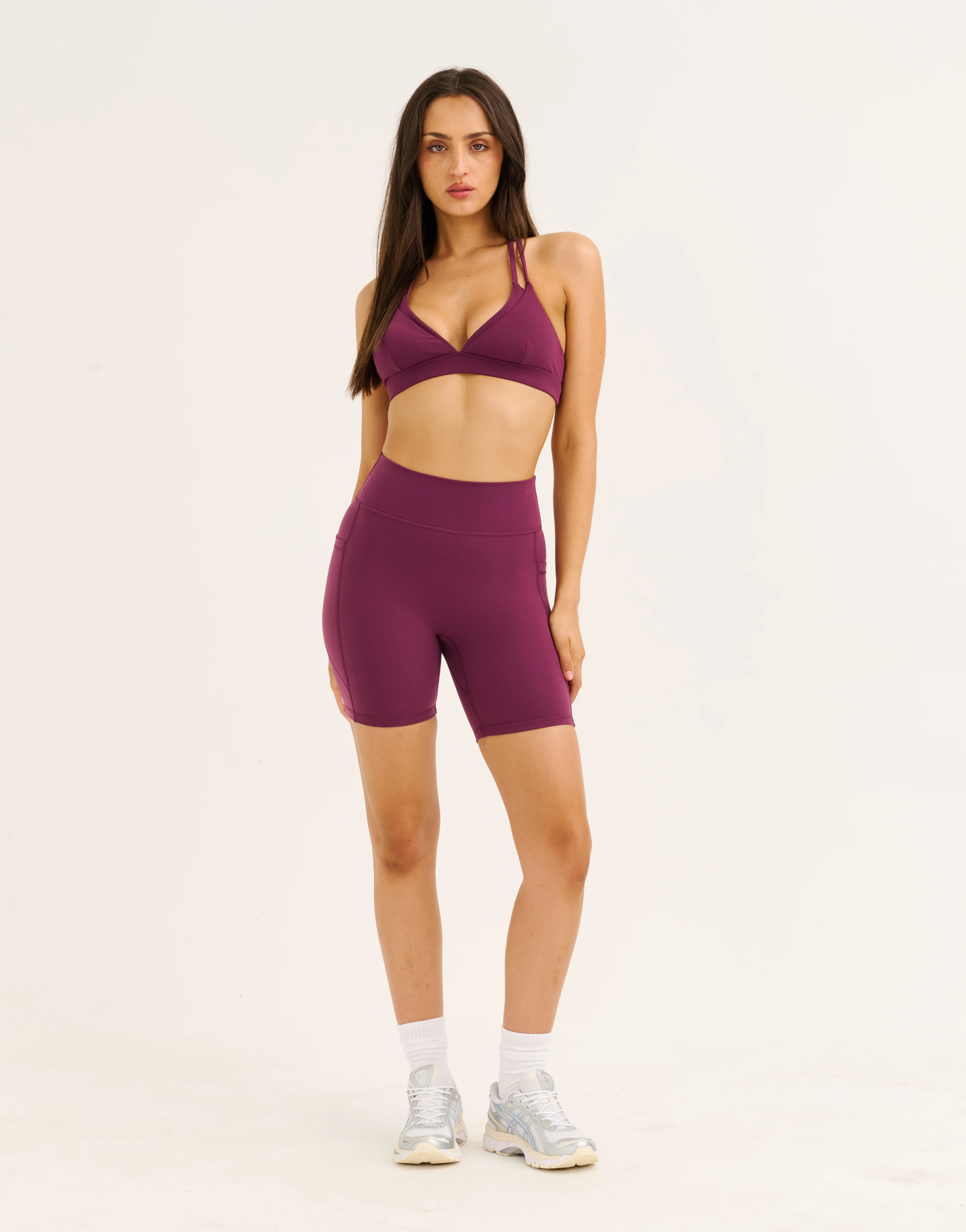 Ascend Pocket Shorts 6" - Blackberry - Image 6