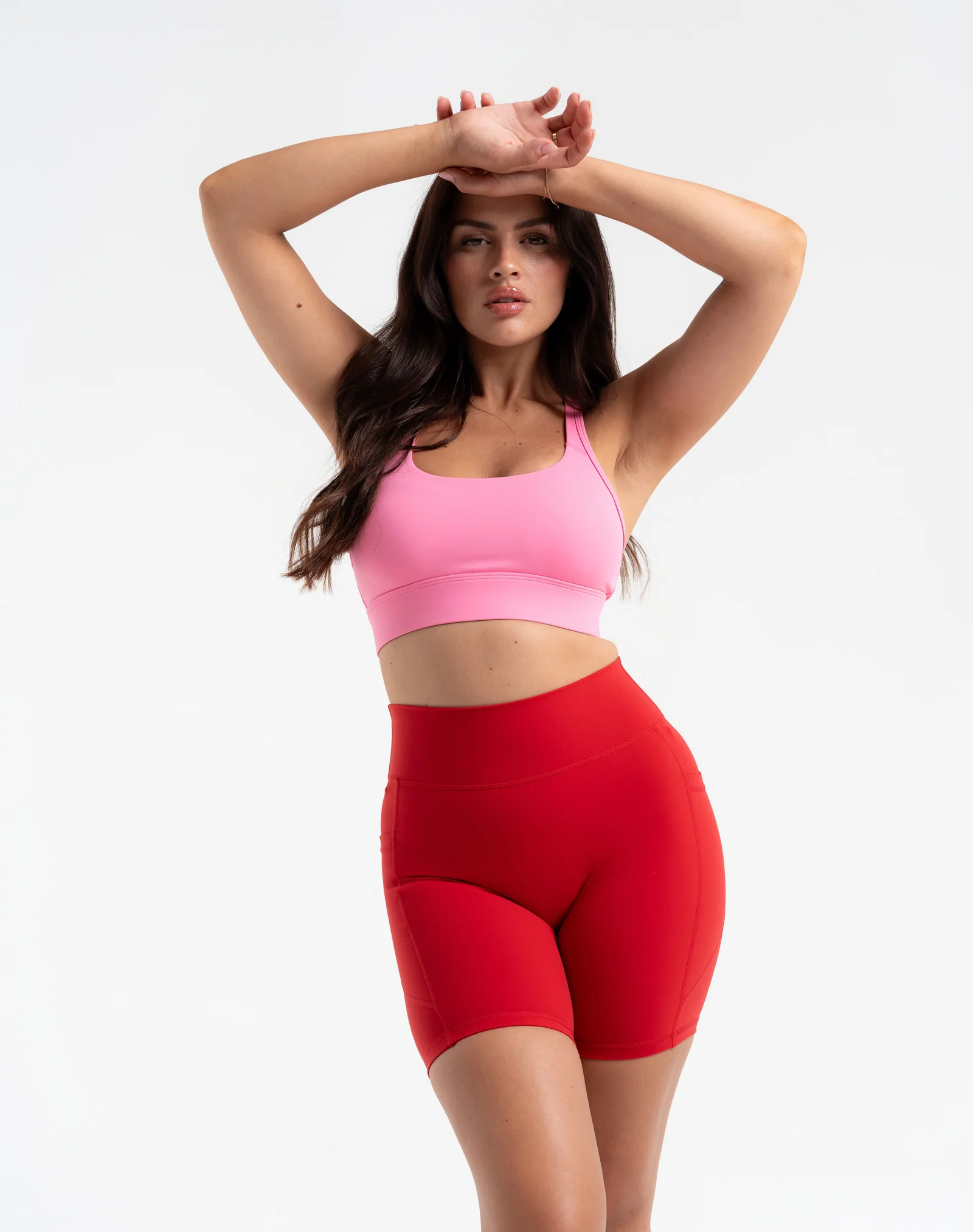 Ascend Pocket Shorts 6" - Scarlet Red - Image 6