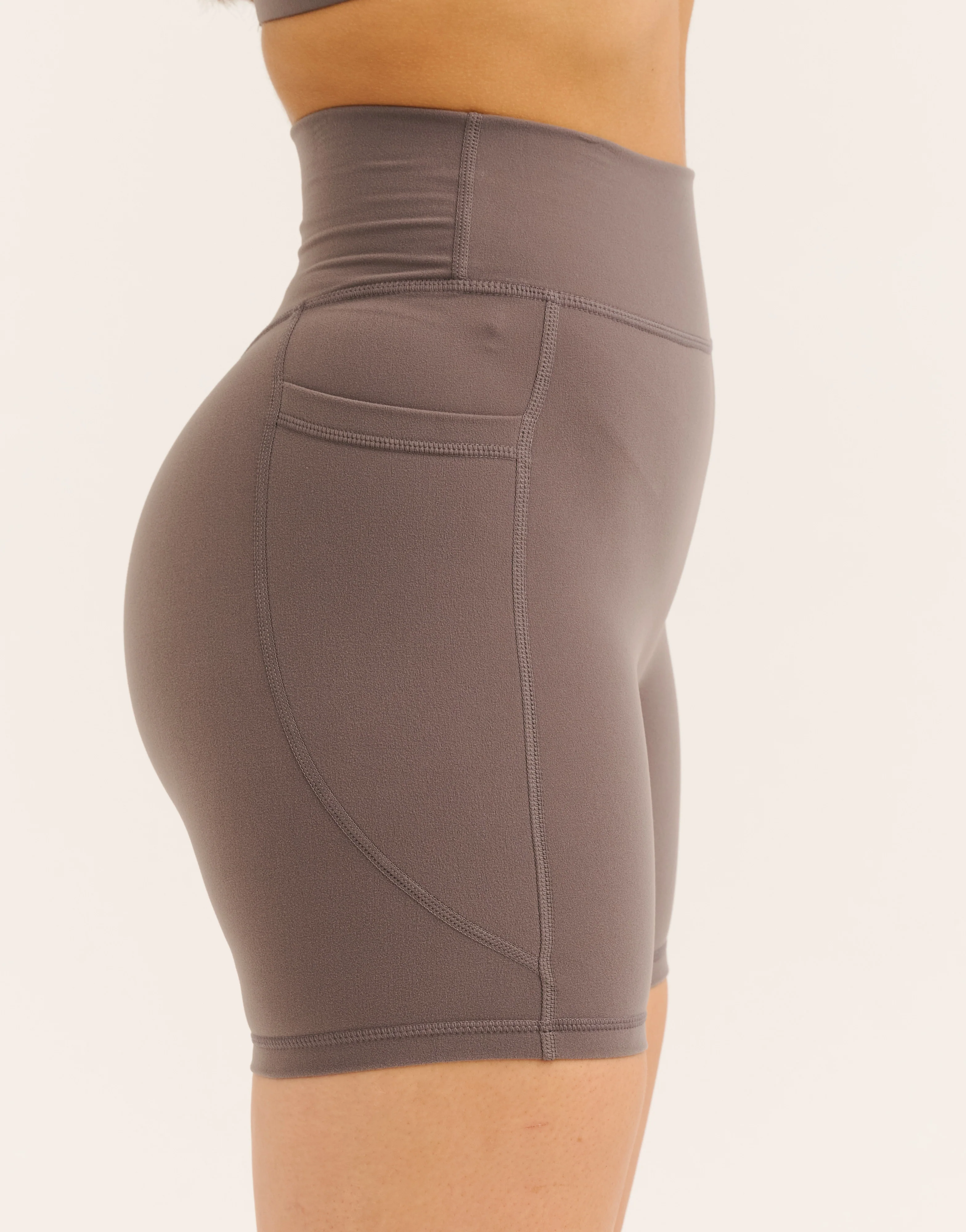 Ascend Pocket Shorts 6" - Slate Grey - Image 4