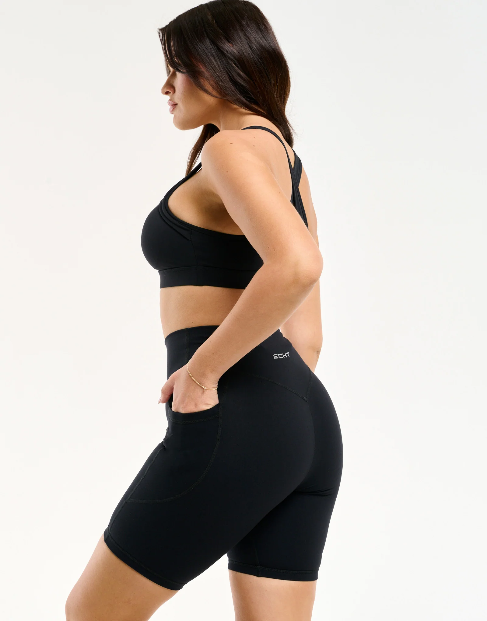 Ascend Pocket Shorts 8" - Black - Image 7