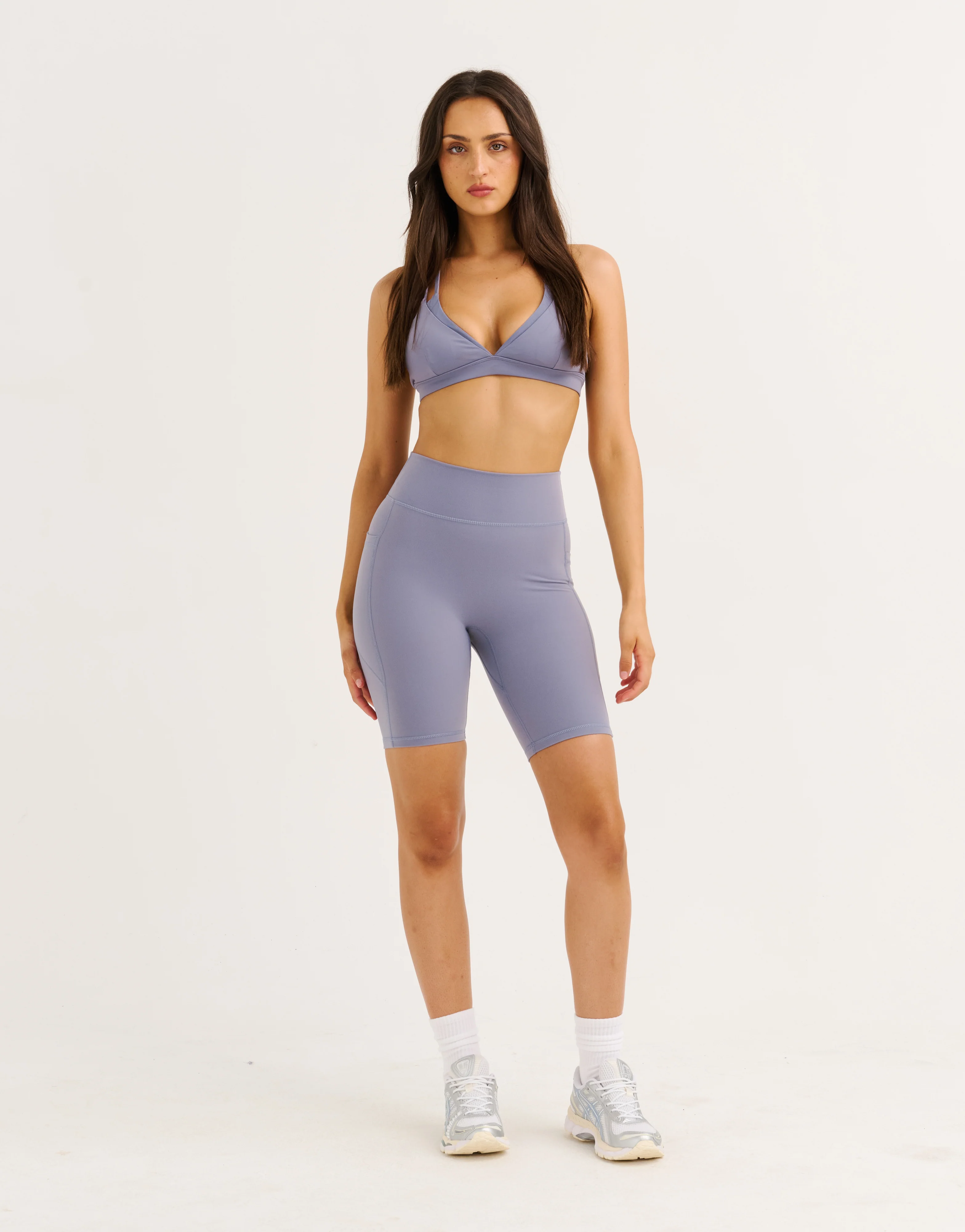 Ascend Pocket Shorts 8" - Washed Blue - Image 6