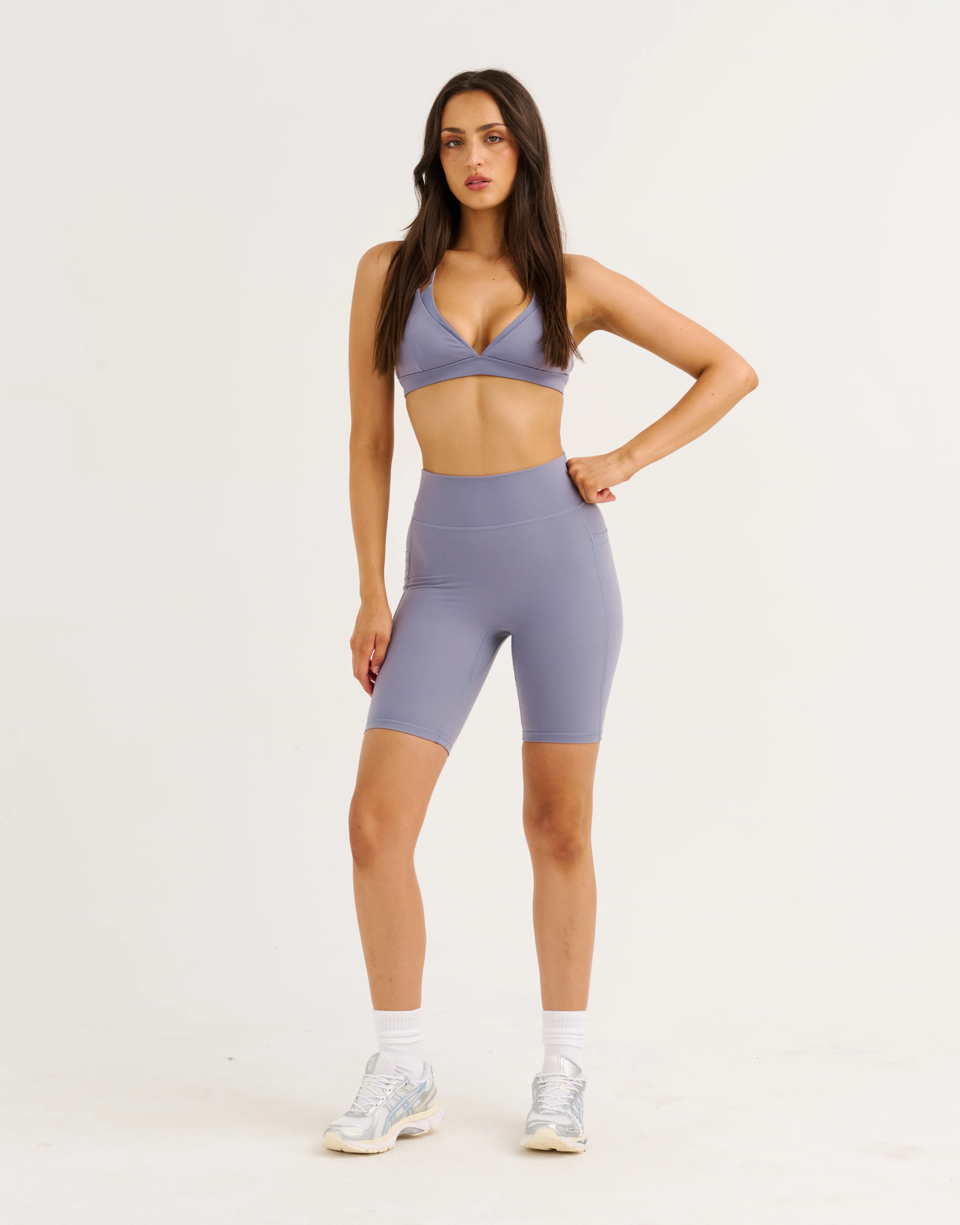 Ascend Pocket Shorts 8" - Washed Blue - Image 7