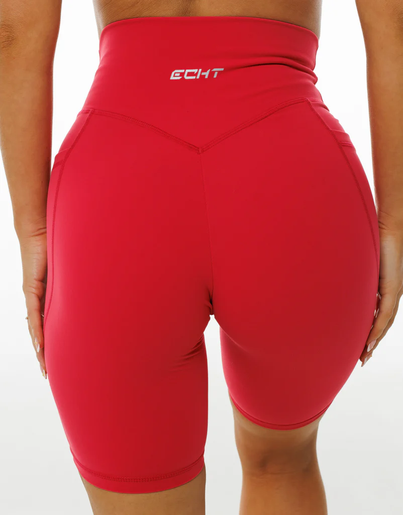 Ascend Pocket Shorts - Magenta Red - Image 2