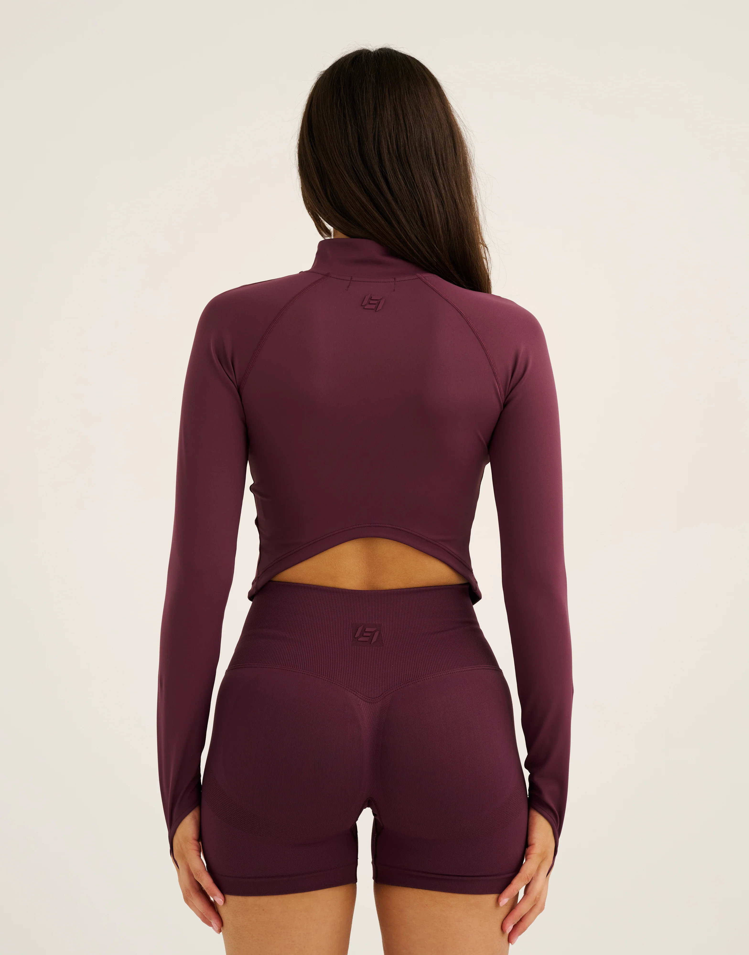 Athlete Crop Jacket - Blackberry - Image 7