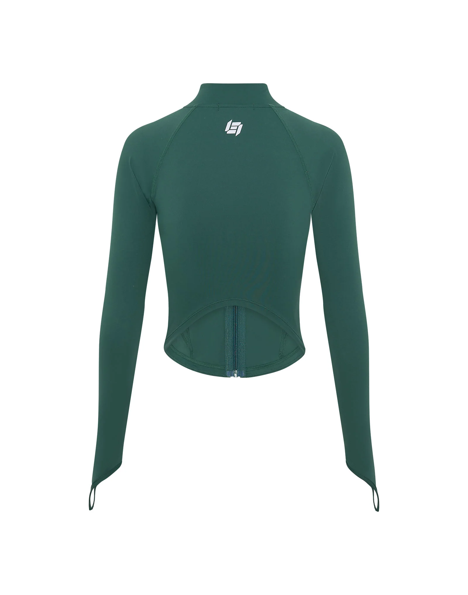 Athlete Crop Jacket - Green - Image 3
