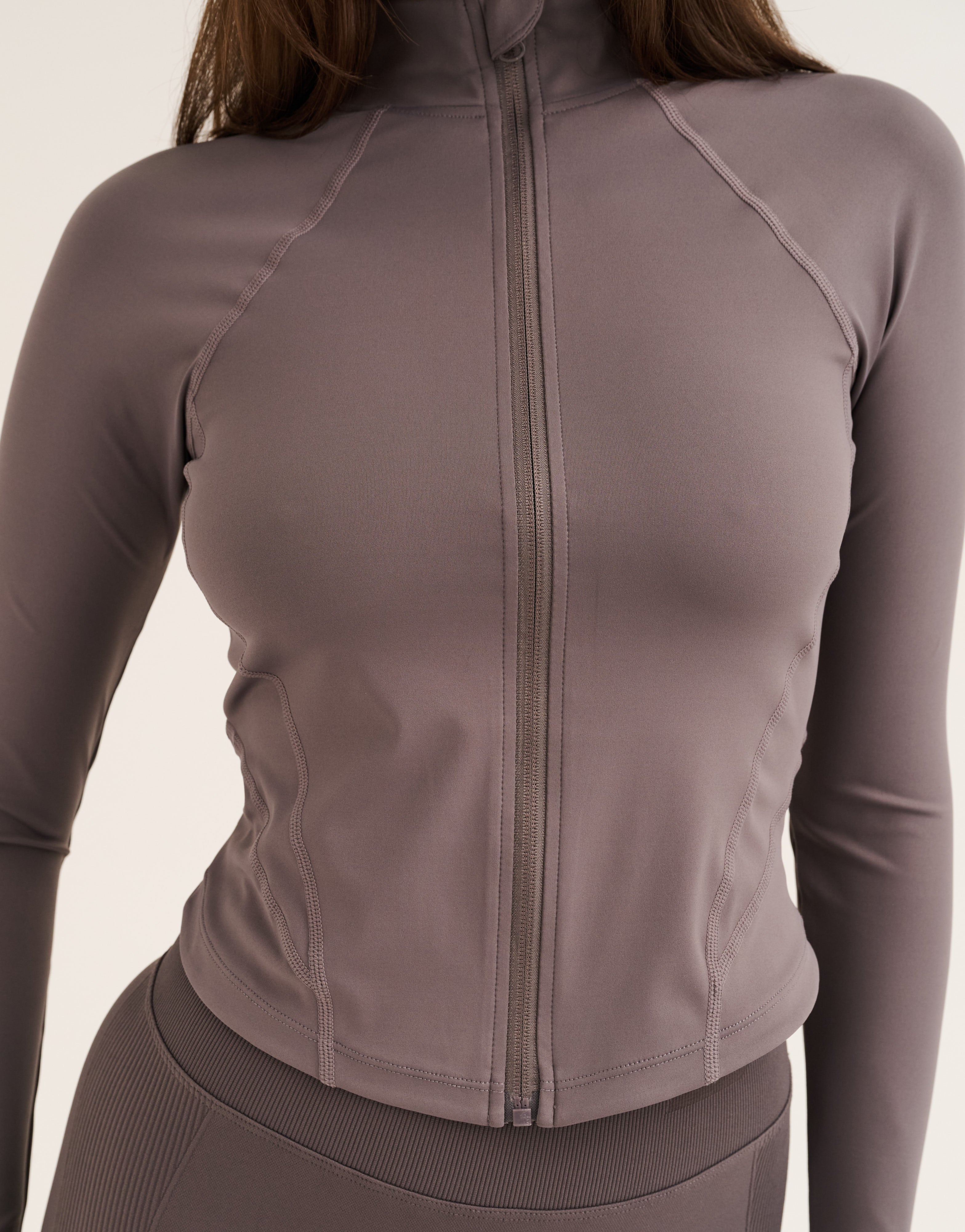 Athlete Crop Jacket - Slate - Image 6
