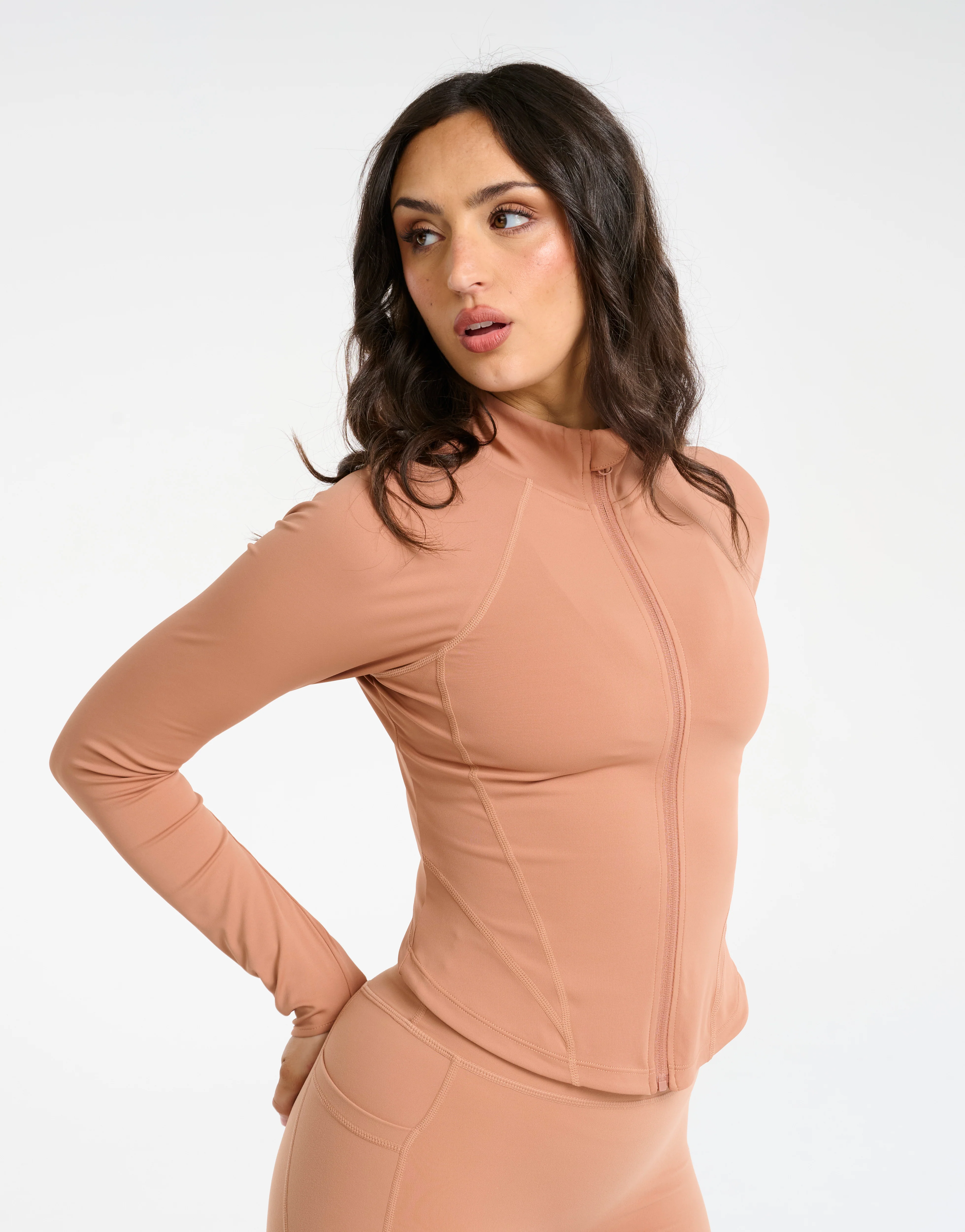 Athlete Crop Jacket - Sunset - Image 3
