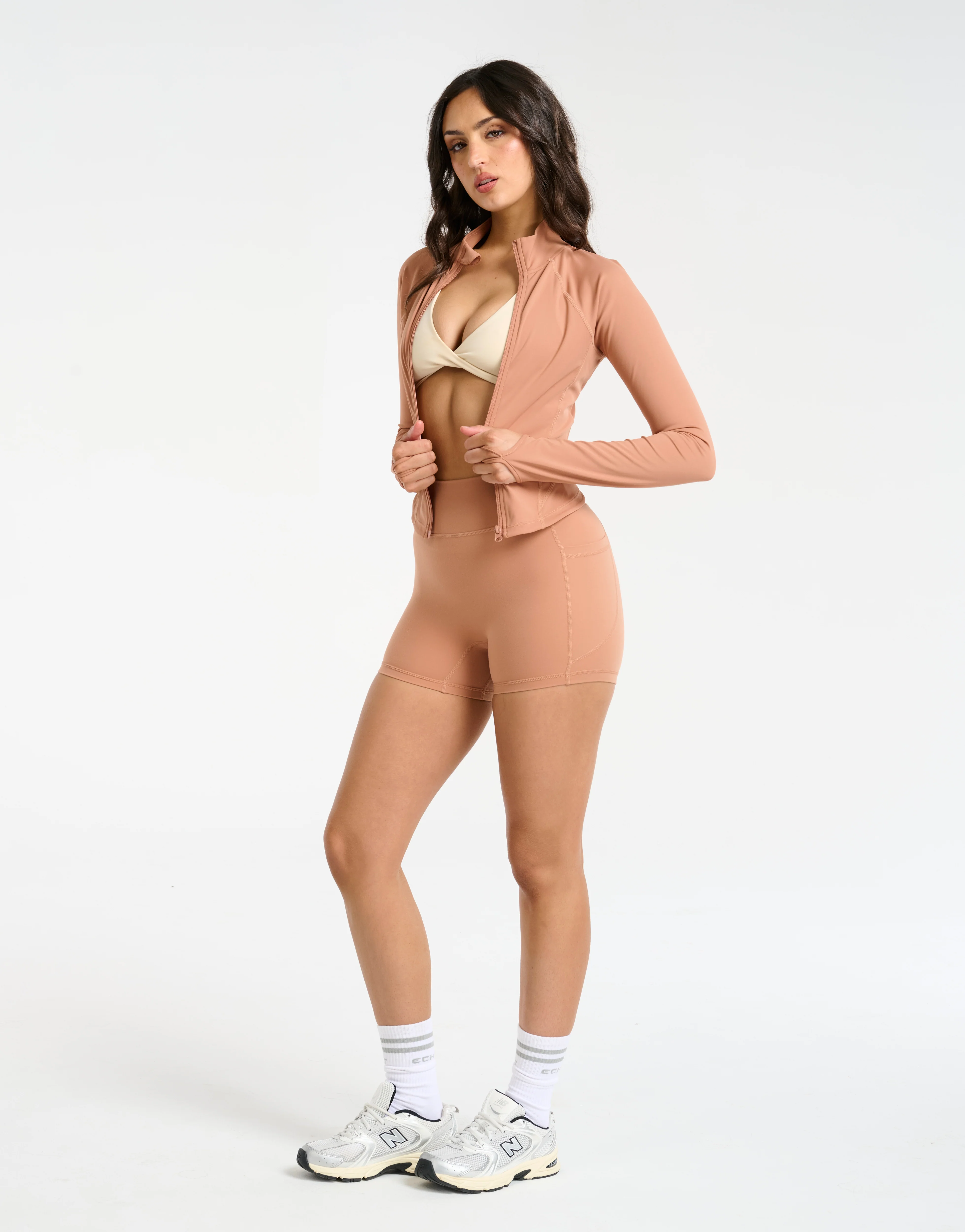 Athlete Crop Jacket - Sunset - Image 5