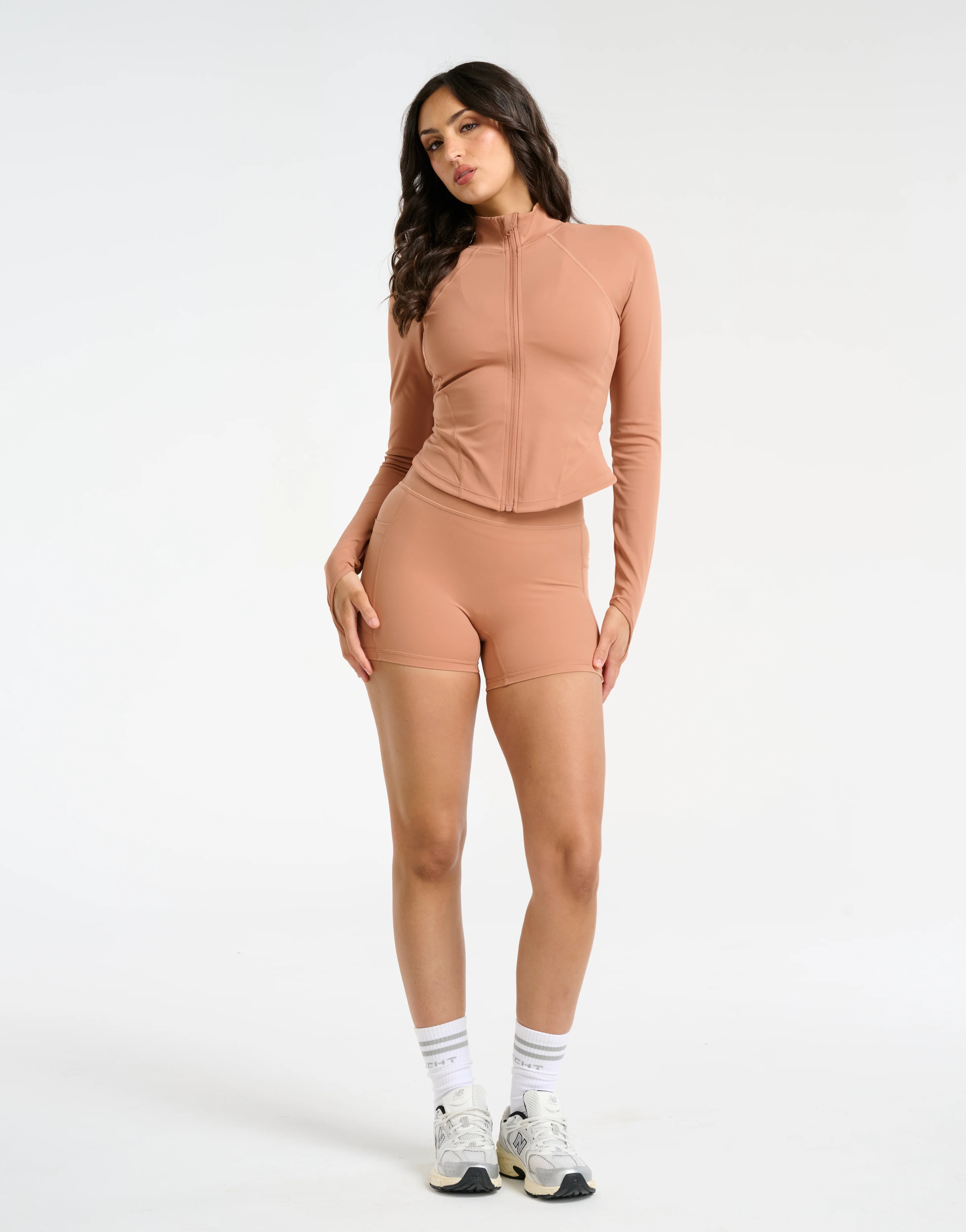 Athlete Crop Jacket - Sunset - Image 8