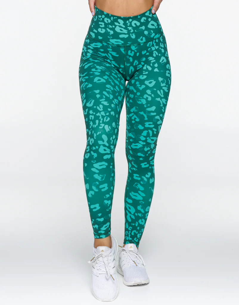 Avant Scrunch Leggings - Emerald Green - Image 5