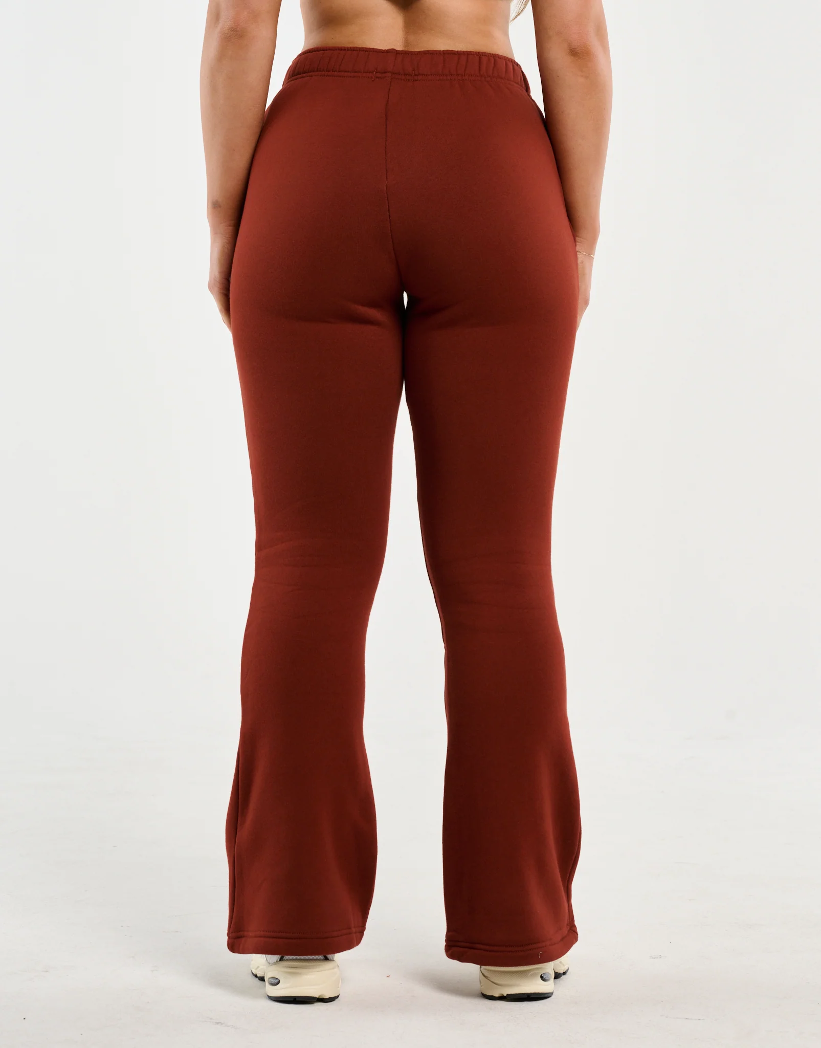 Blur Flare Sweatpants - Brown - Image 6