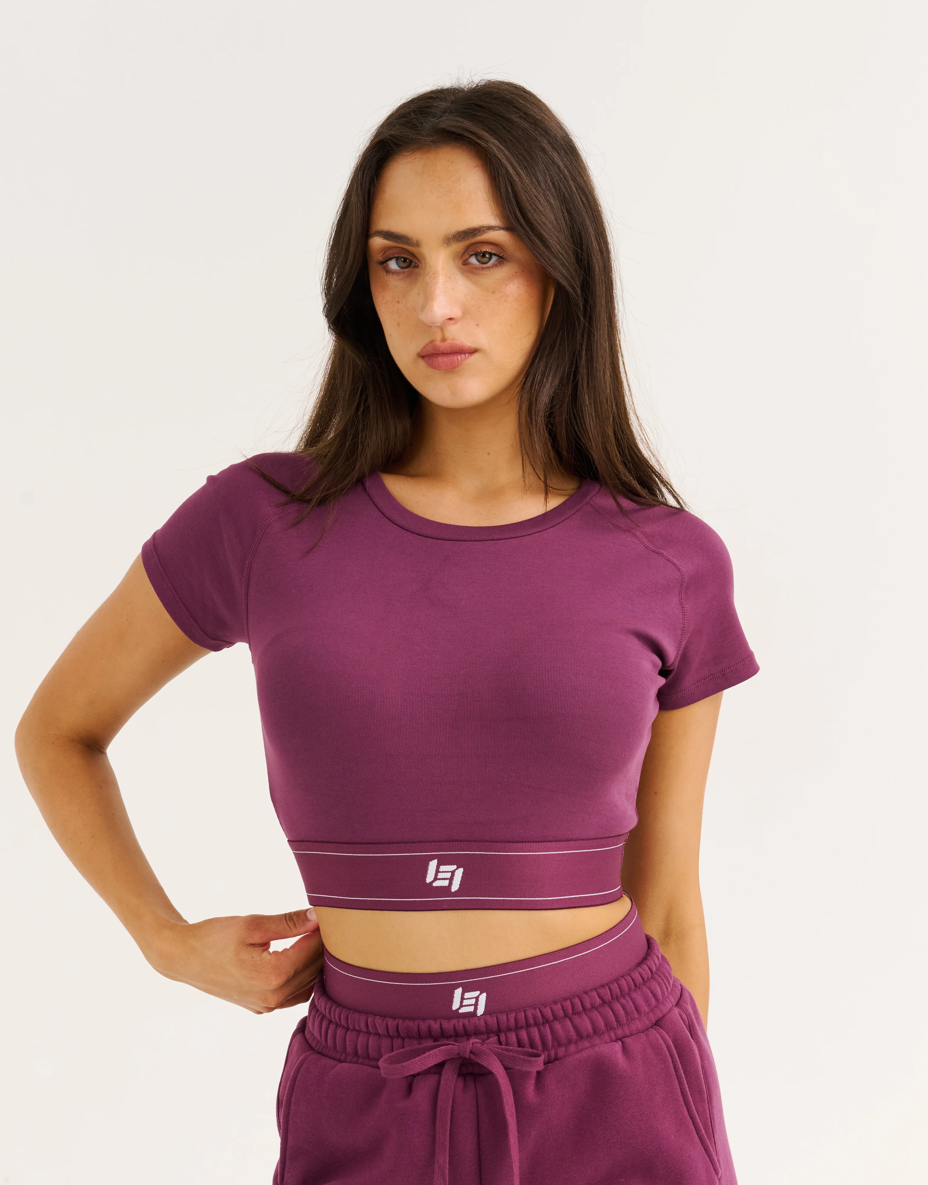 Bubble Banded Top - Blackberry - Image 4
