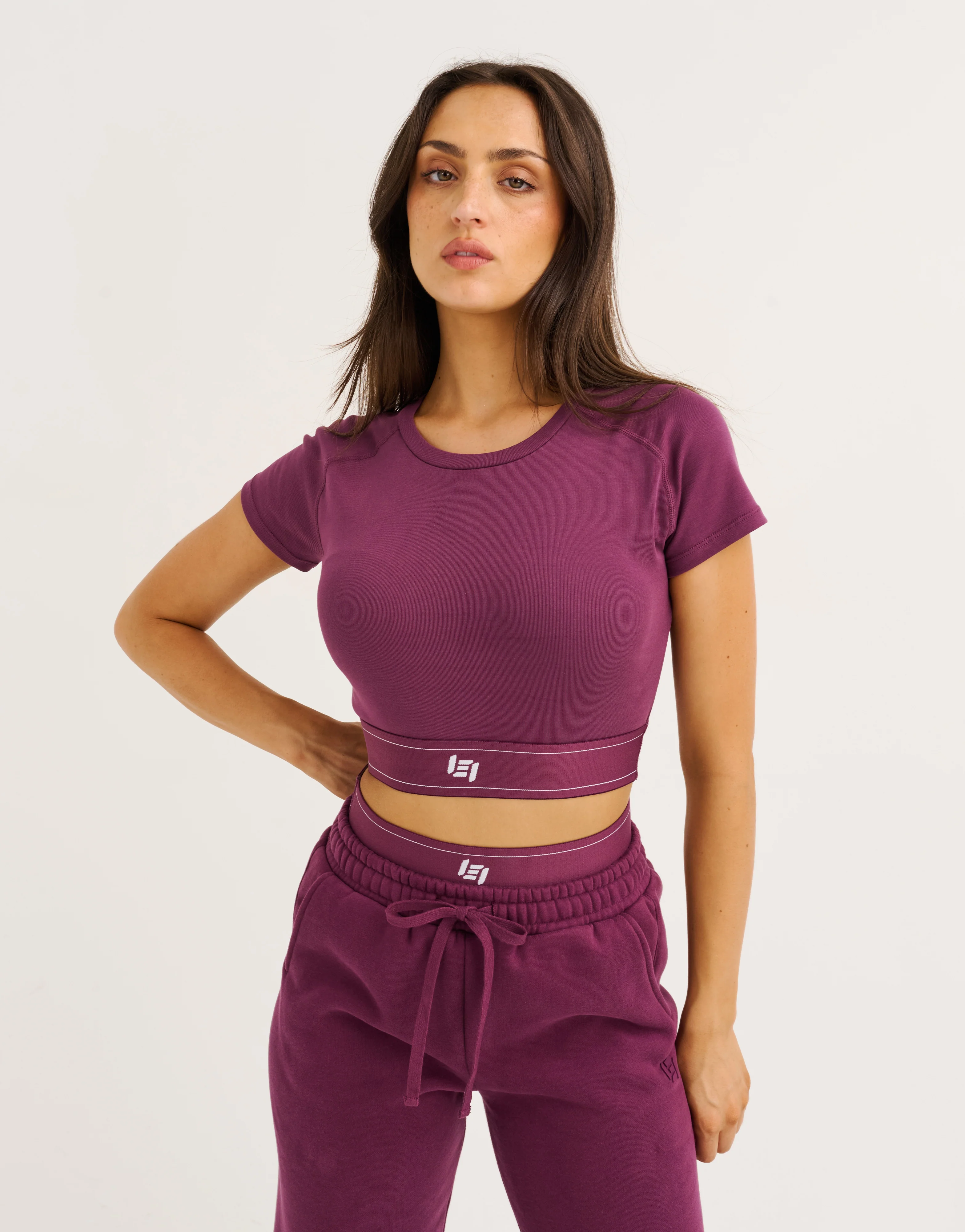 Bubble Banded Top - Blackberry - Image 5