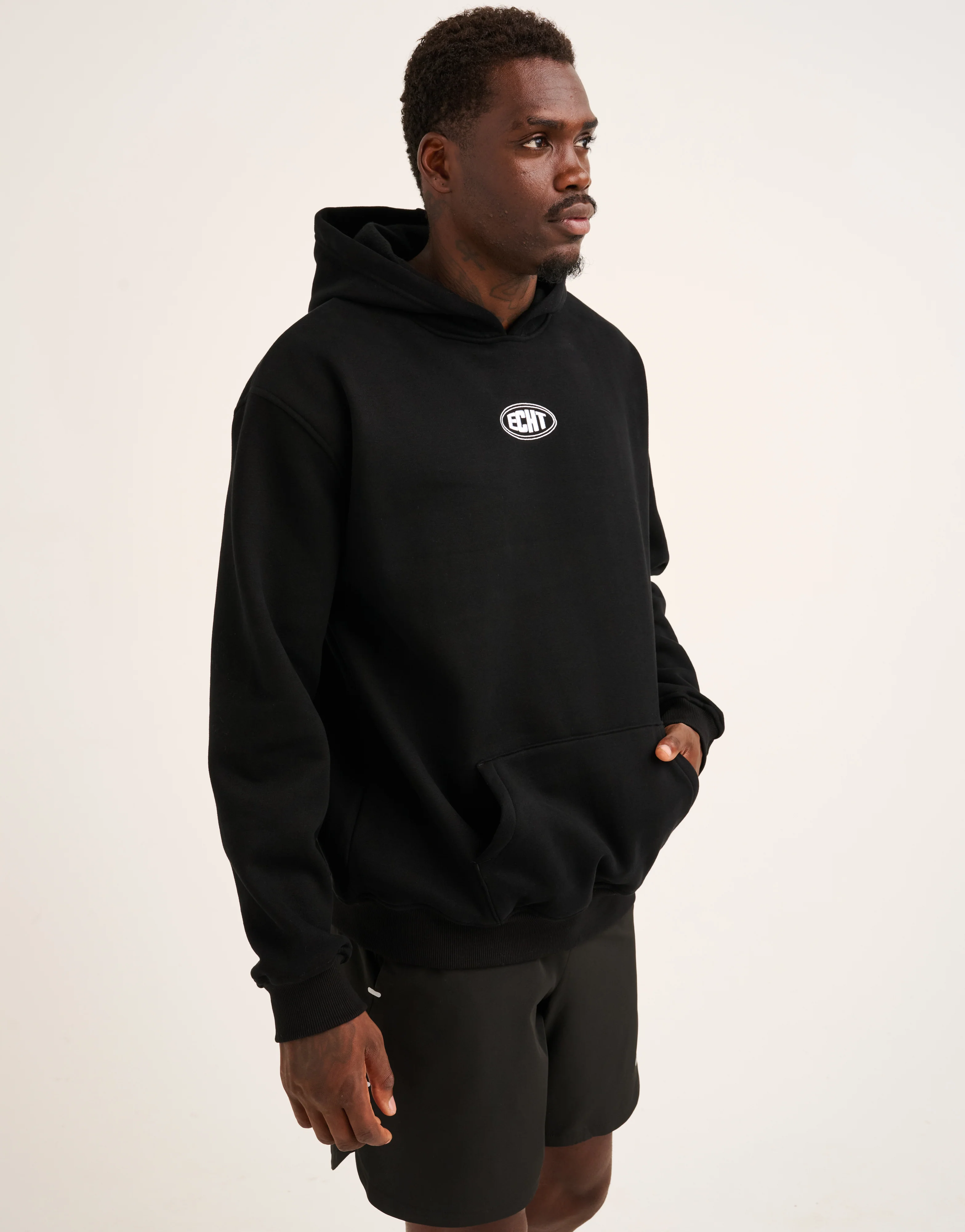 Classic Hoodie - Black - Image 9