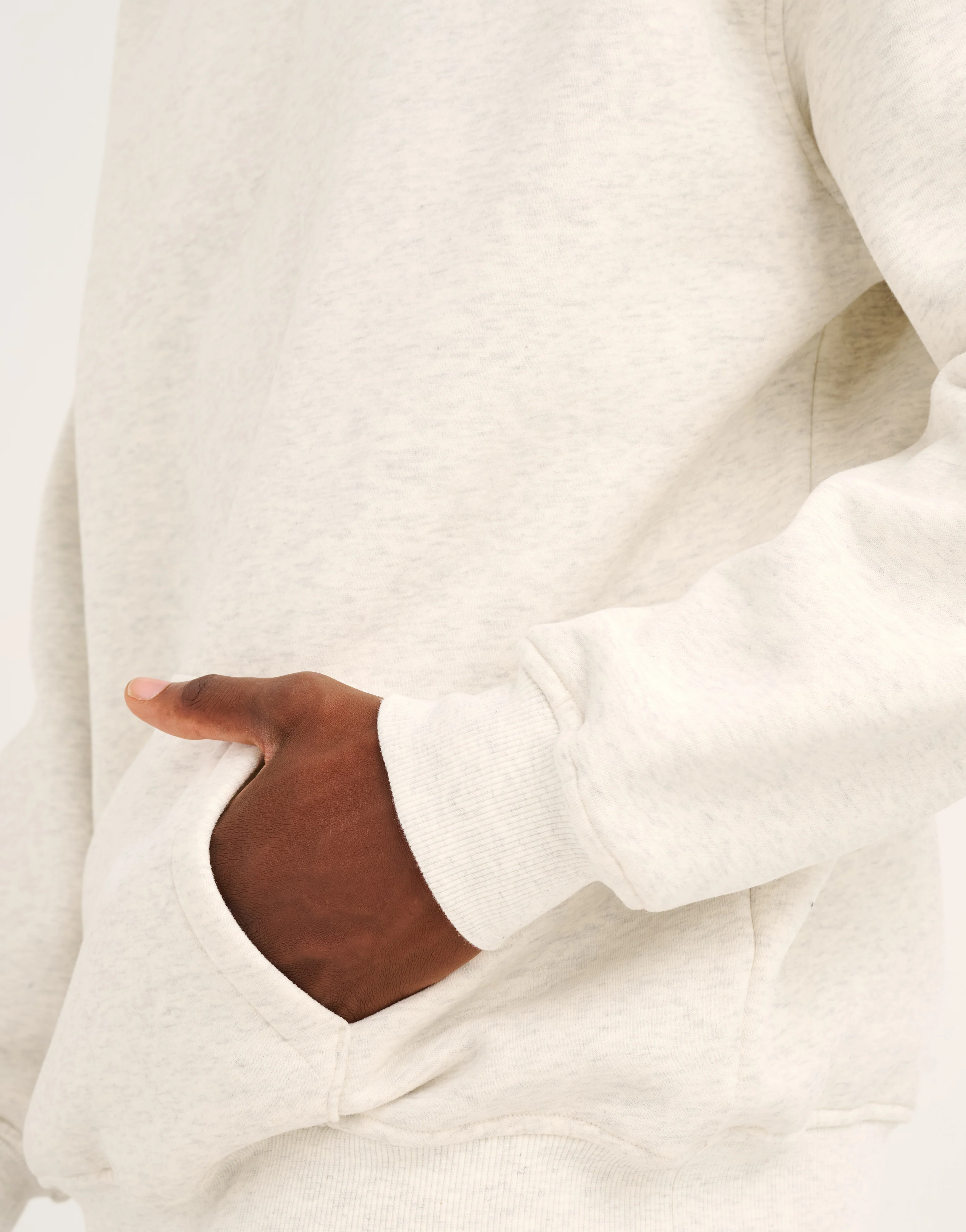 Classic Hoodie - Heather Grey - Image 6