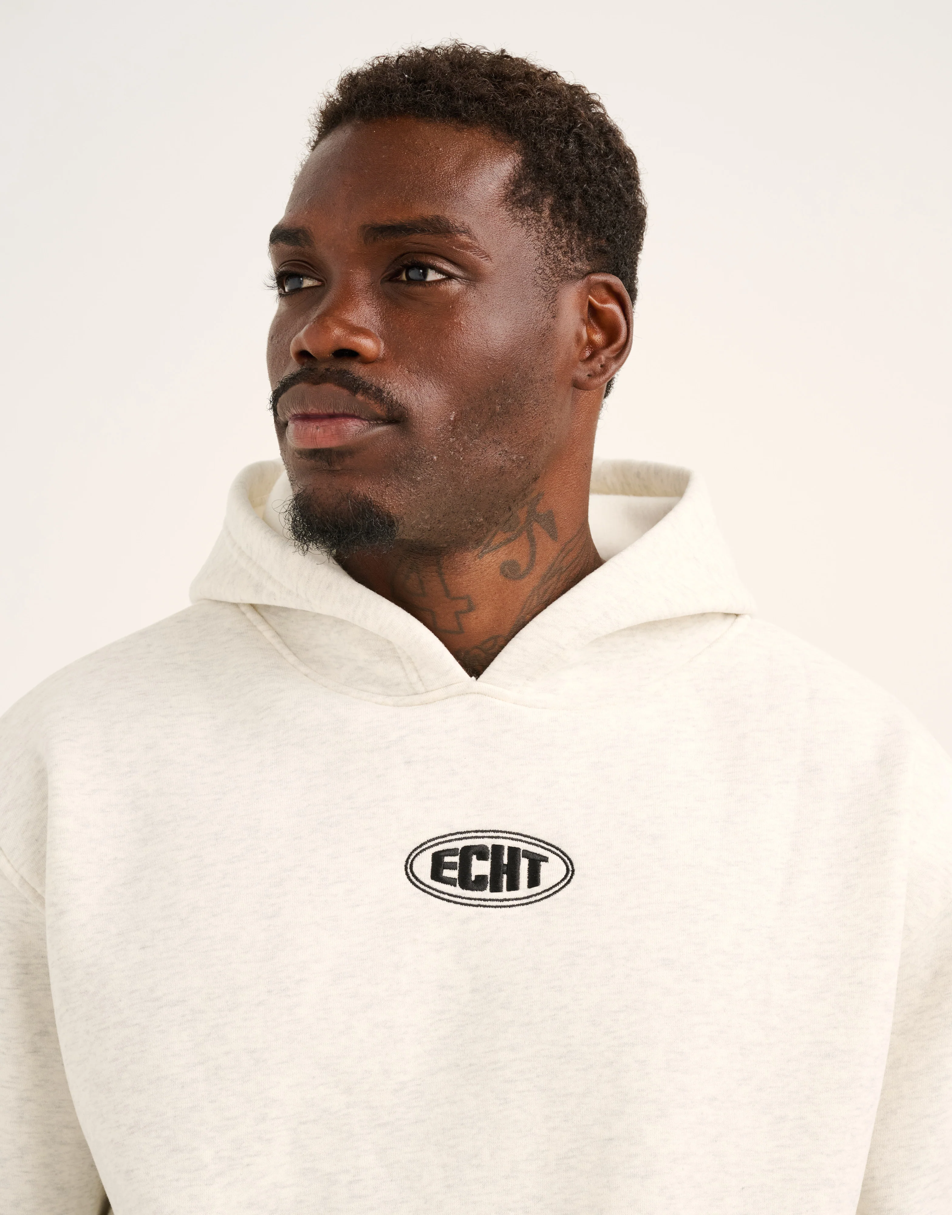 Classic Hoodie - Heather Grey - Image 7
