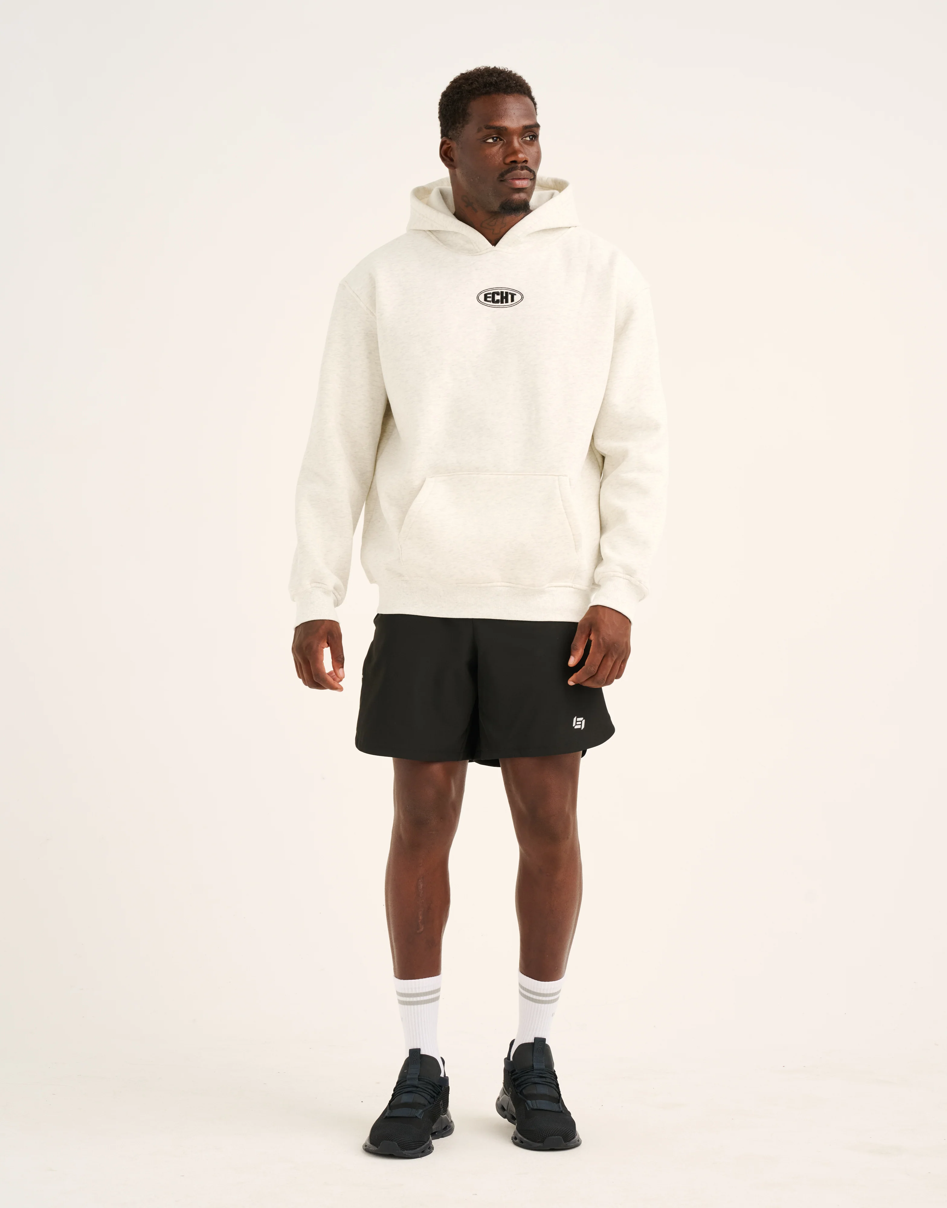 Classic Hoodie - Heather Grey - Image 9