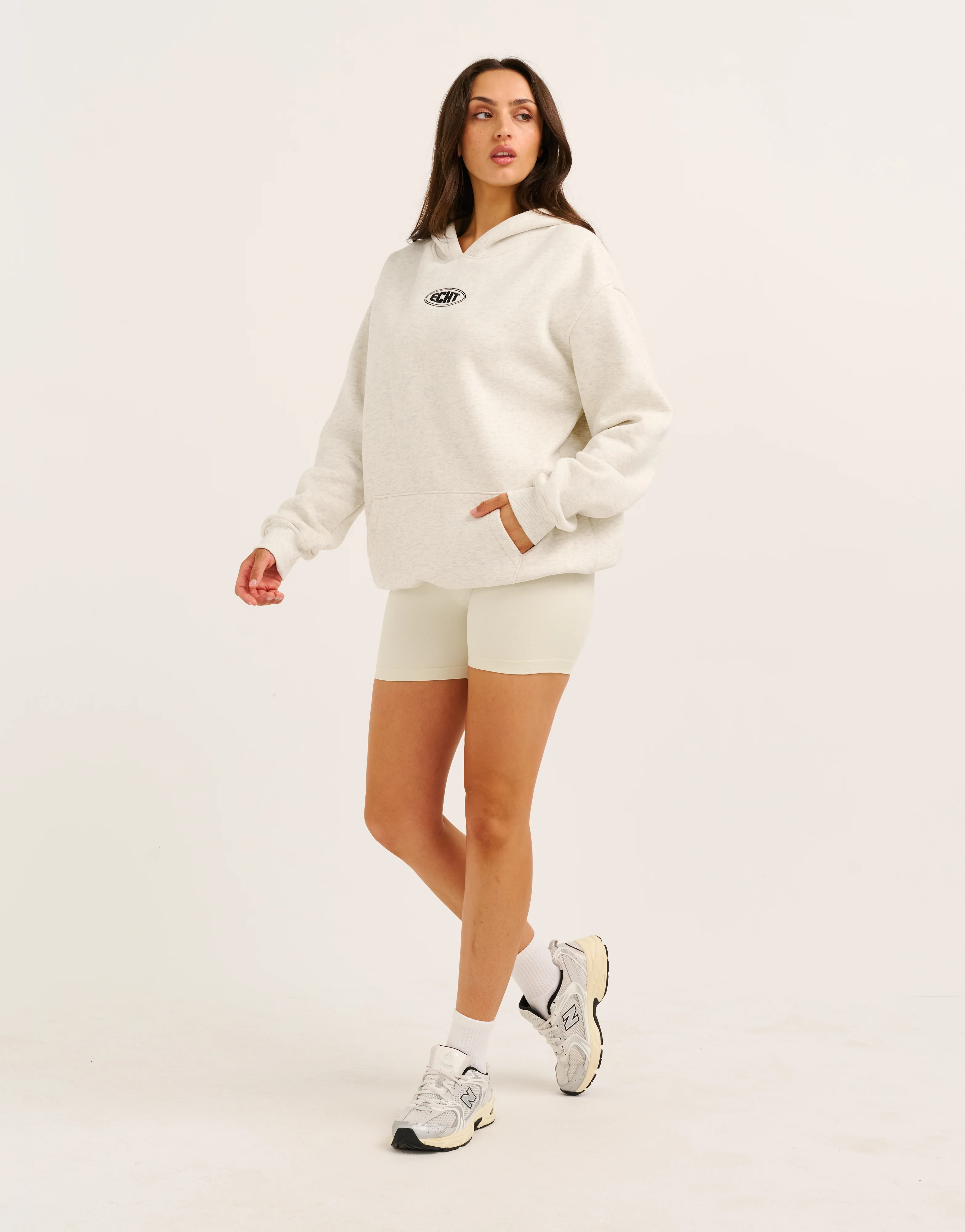 Classic Hoodie - Heather Grey - Image 3