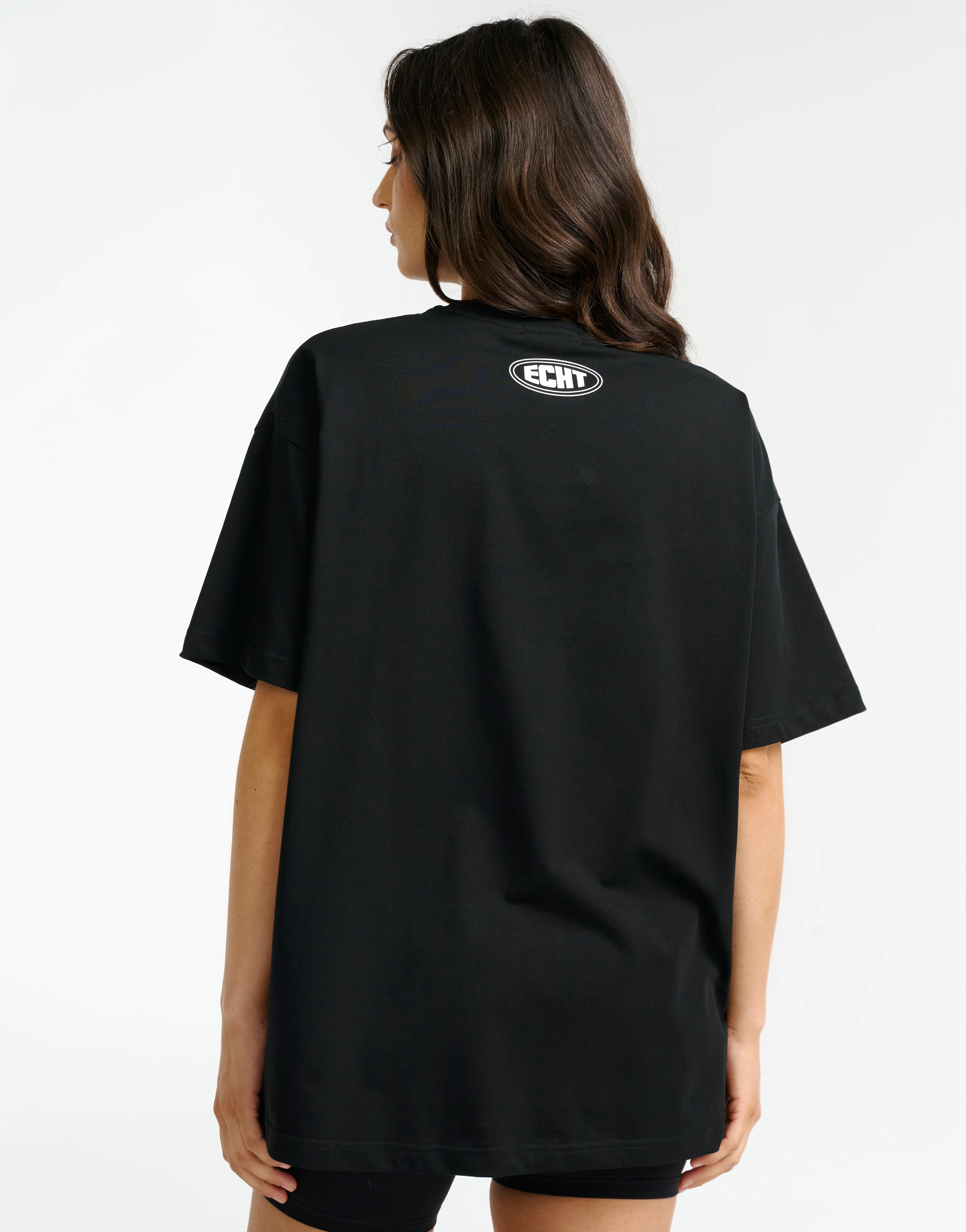 Classic Oversize Tee - Black - Image 2