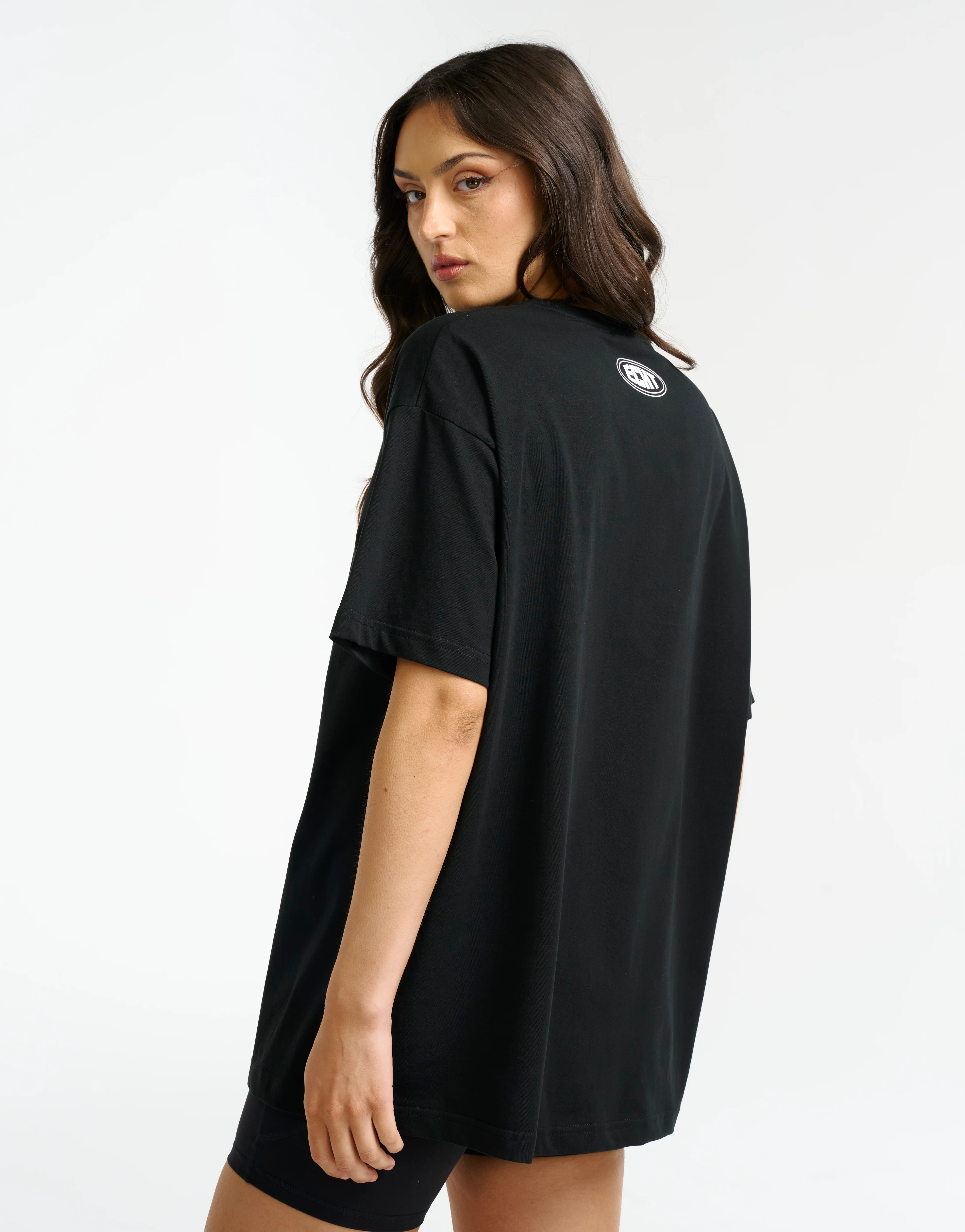 Classic Oversize Tee - Black - Image 4