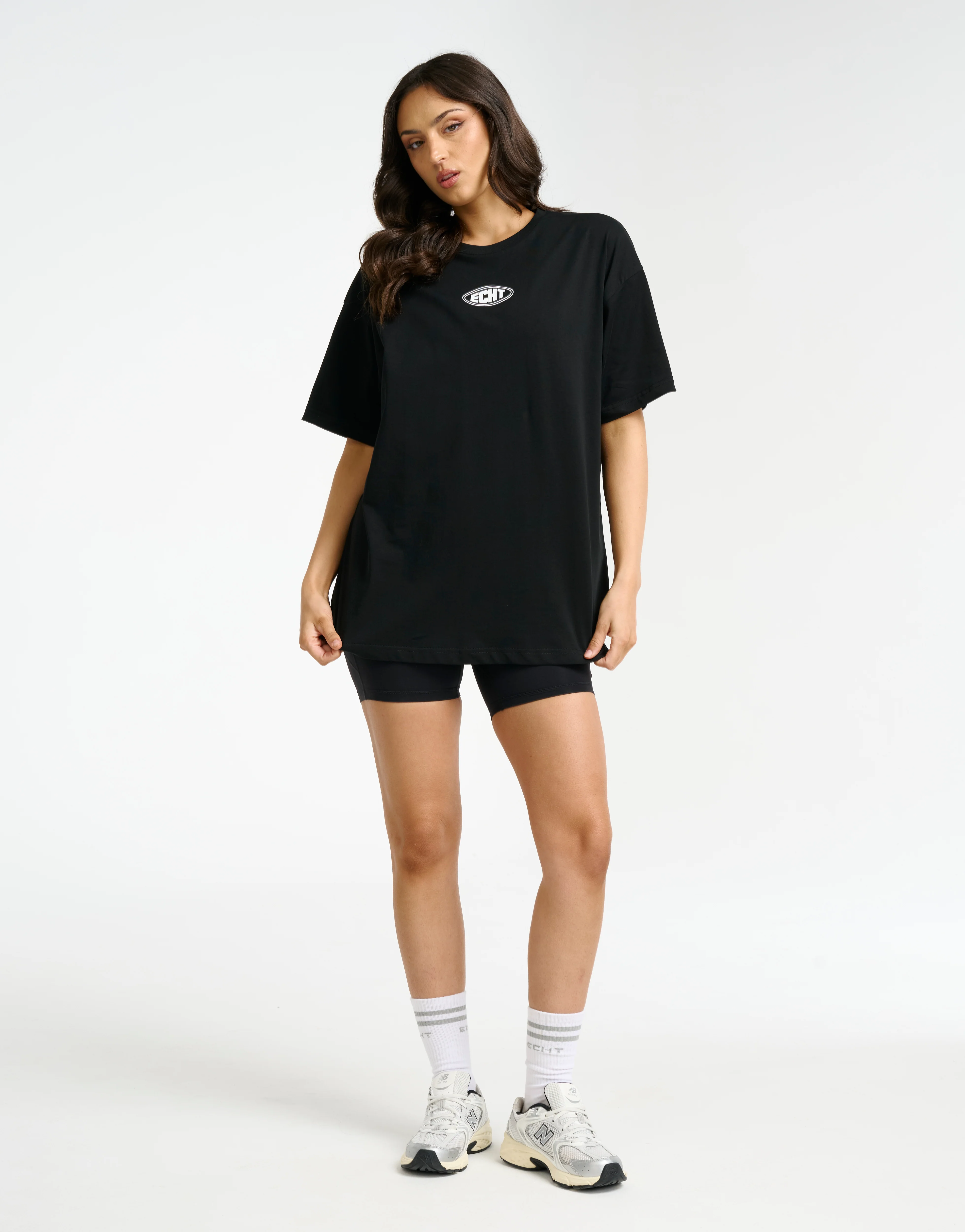 Classic Oversize Tee - Black - Image 6