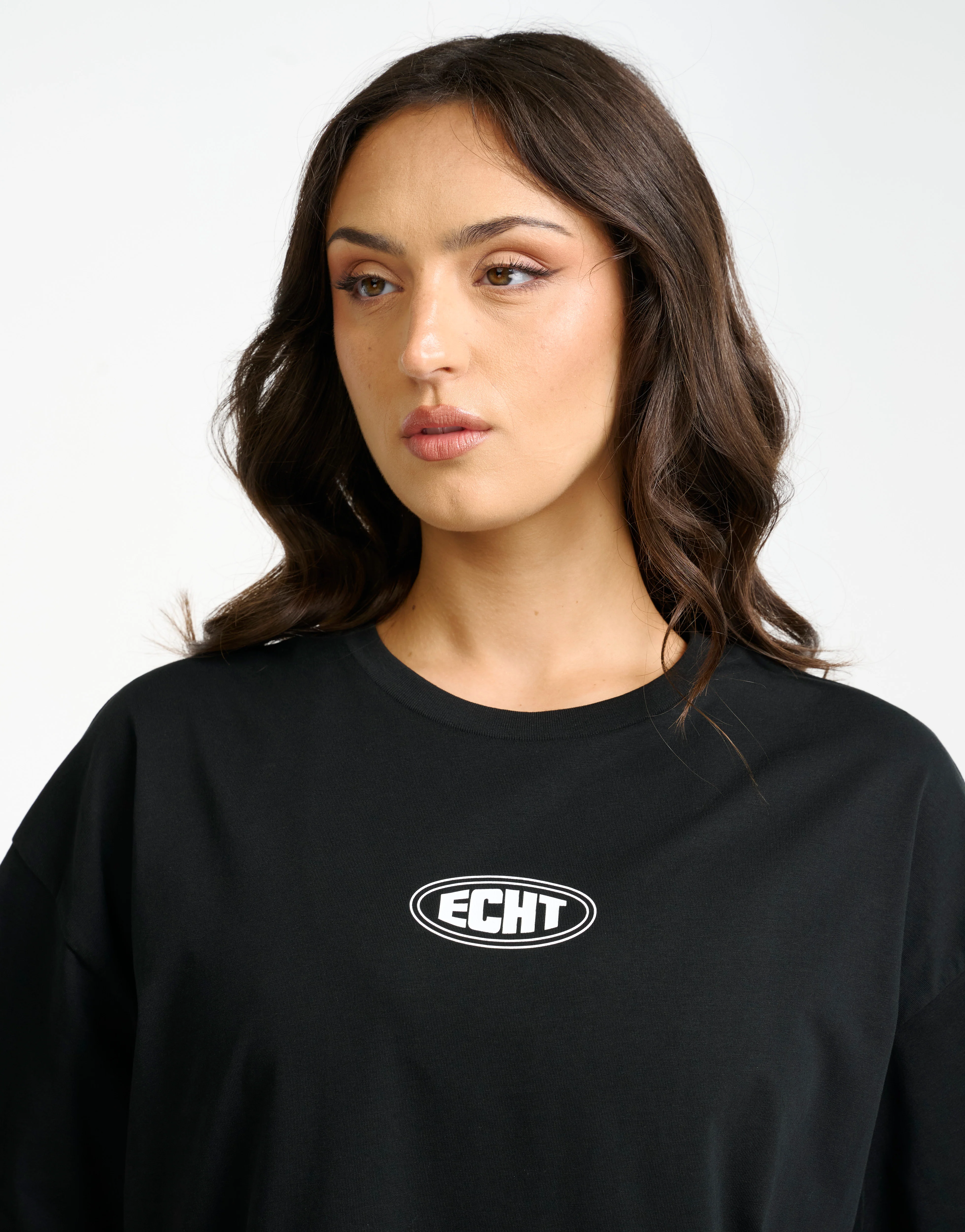 Classic Oversize Tee - Black - Image 8