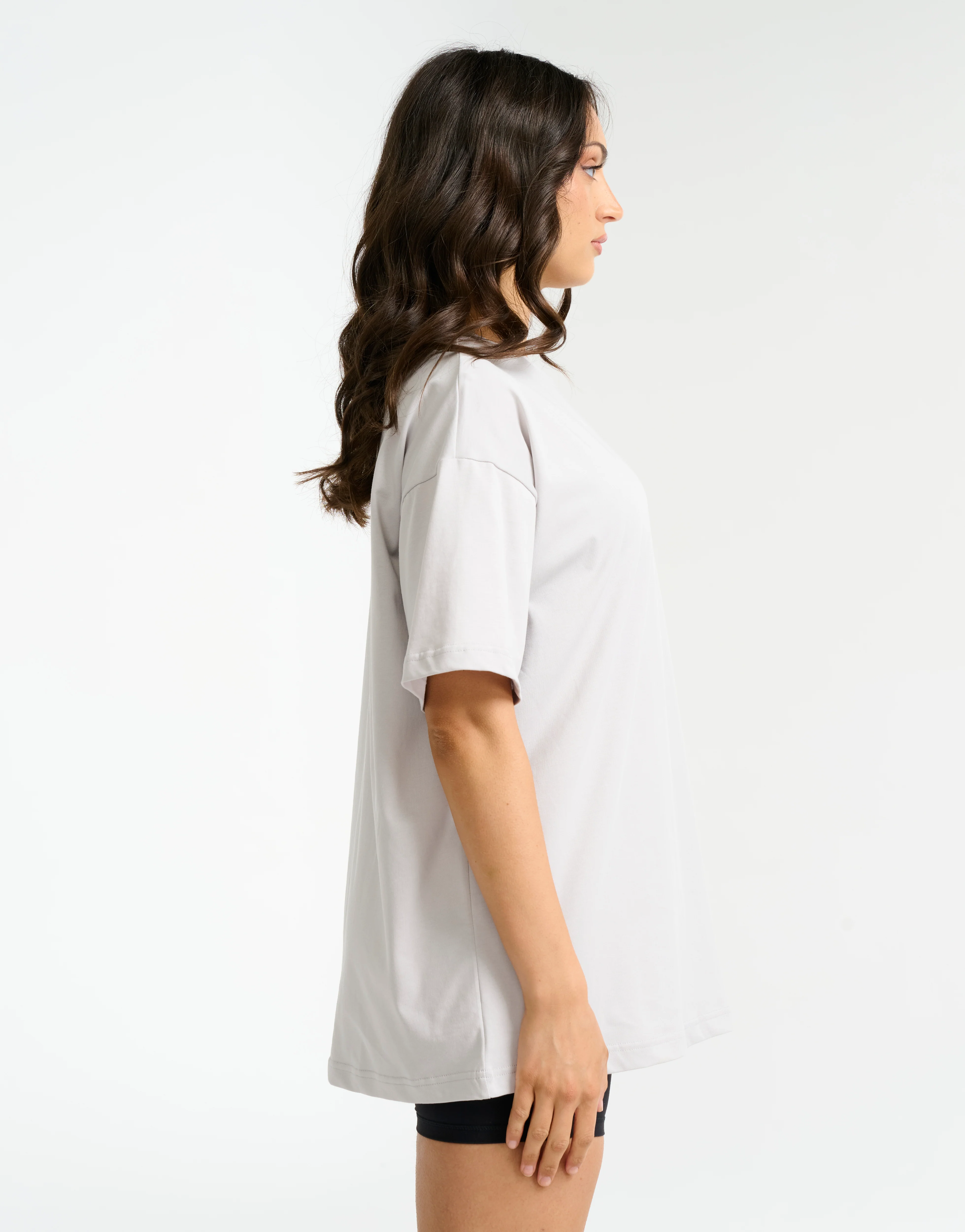 Classic Oversize Tee - Grey - Image 3