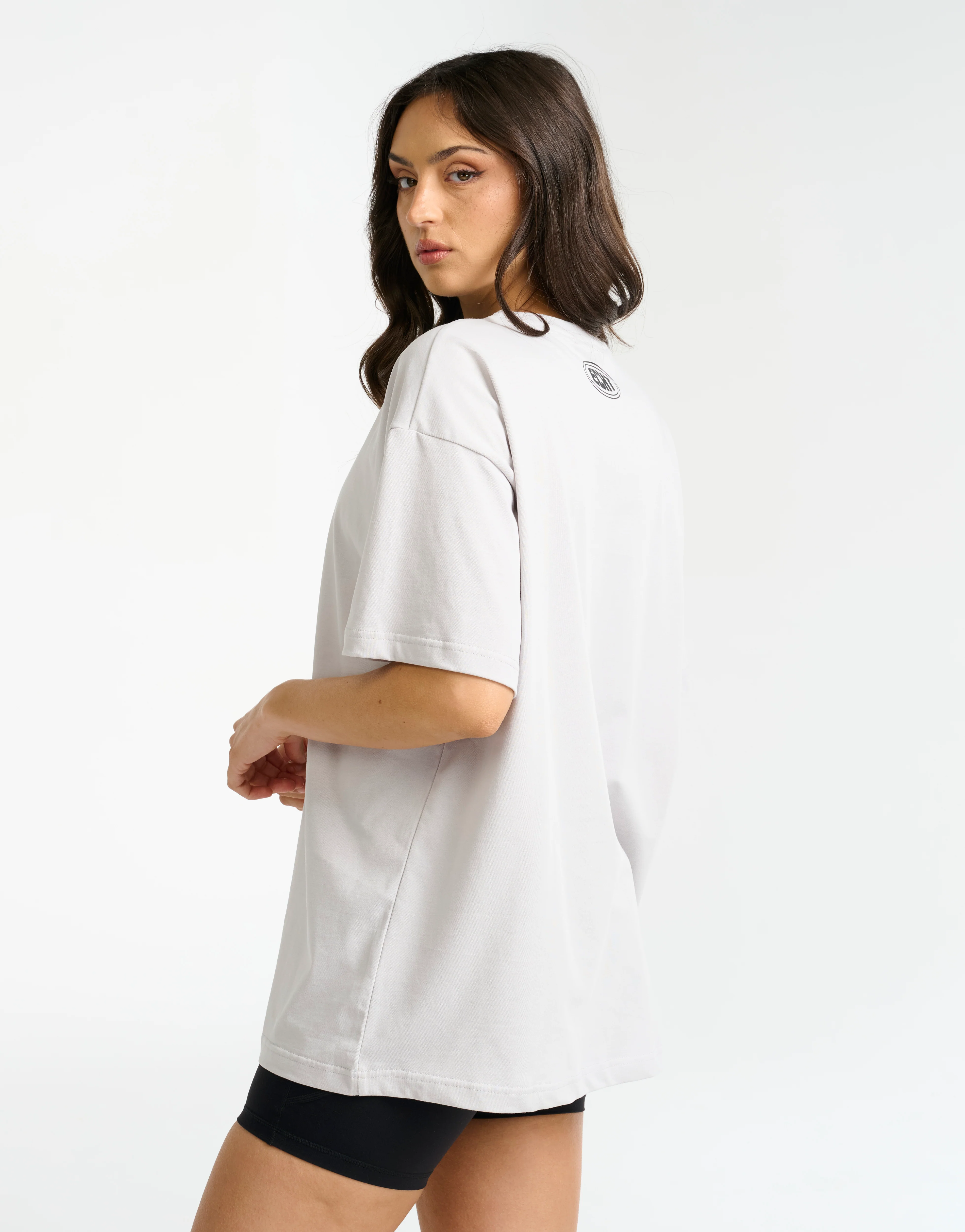 Classic Oversize Tee - Grey - Image 5