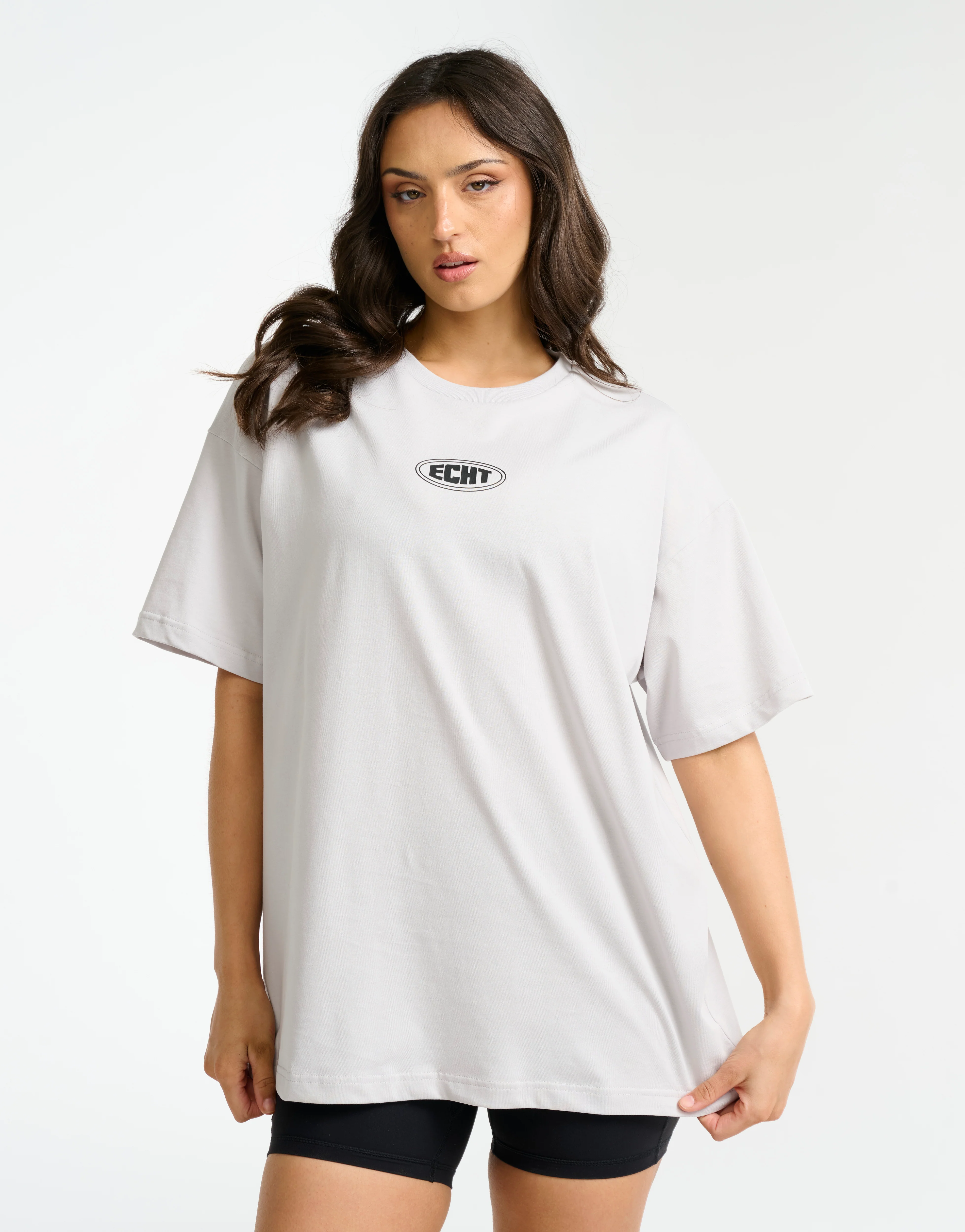 Classic Oversize Tee - Grey - Image 7