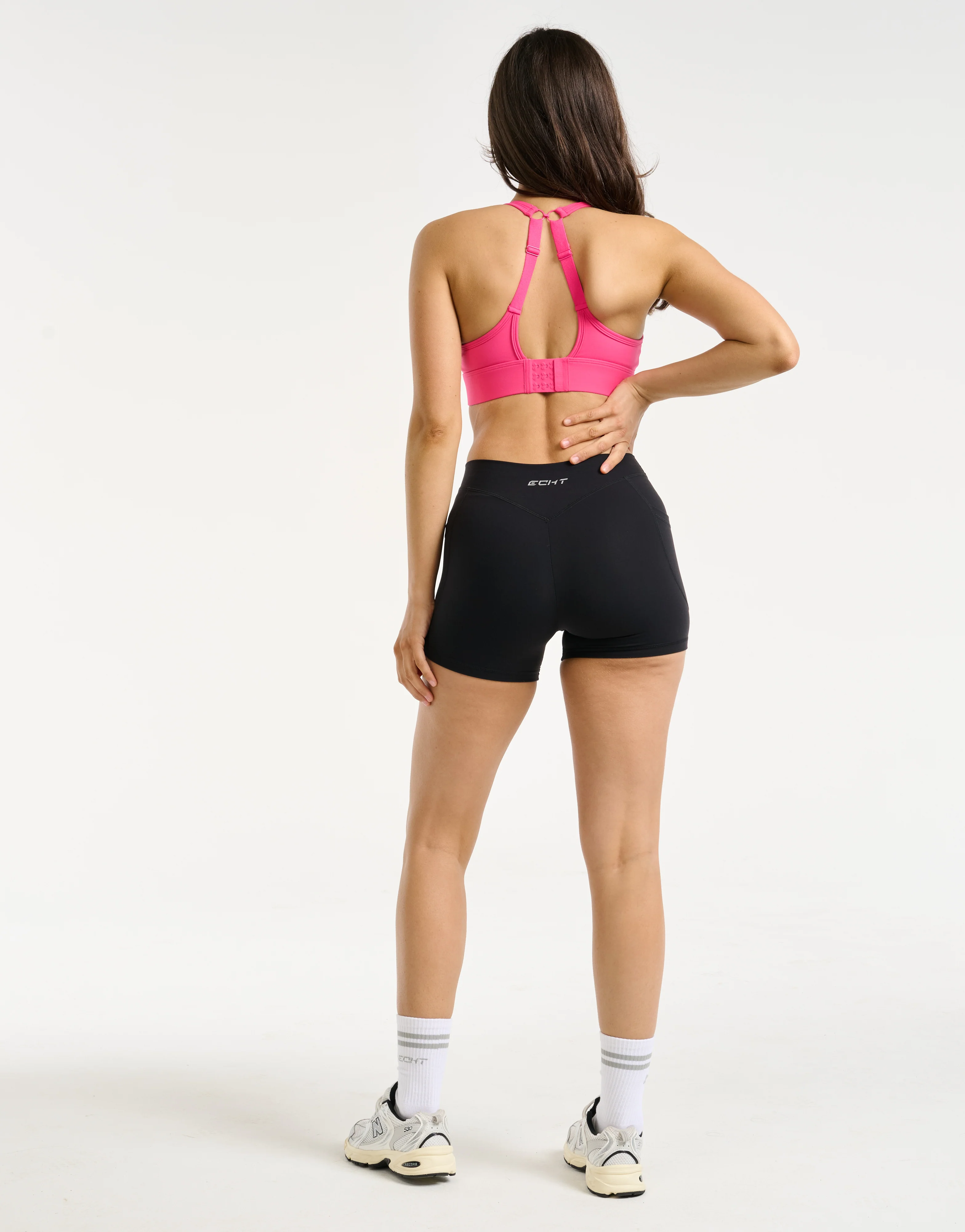 Classic Sports Bra - Pink - Image 5