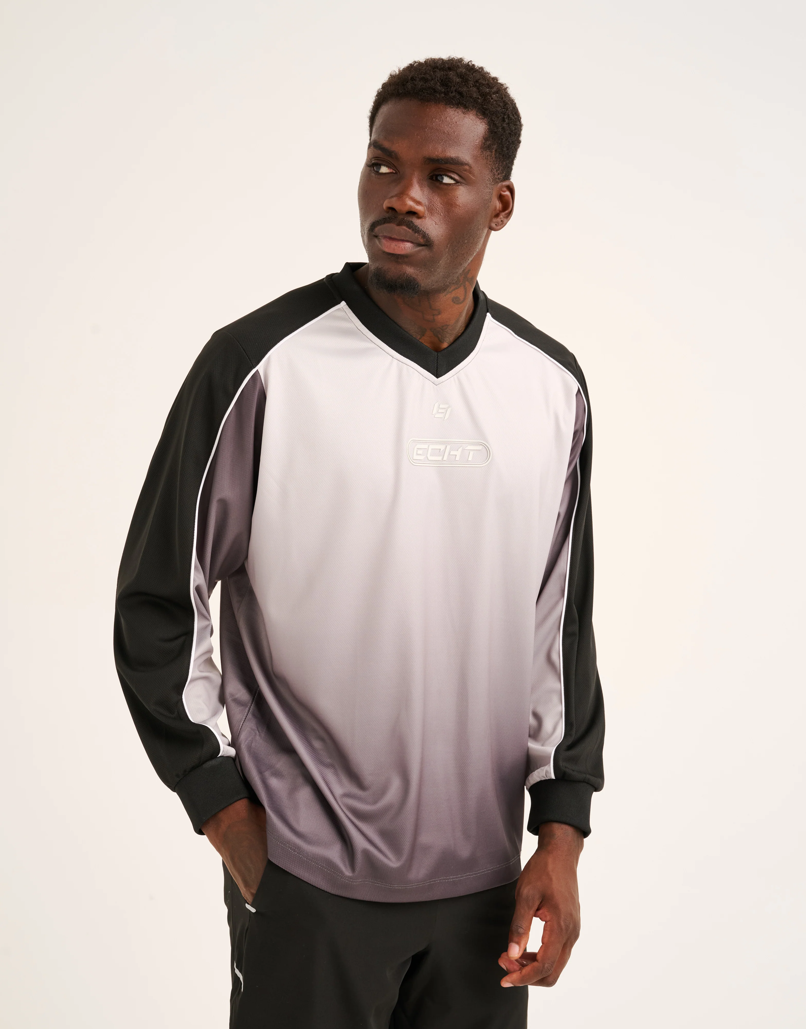 Club Gradient Long Sleeve - Black - Image 11