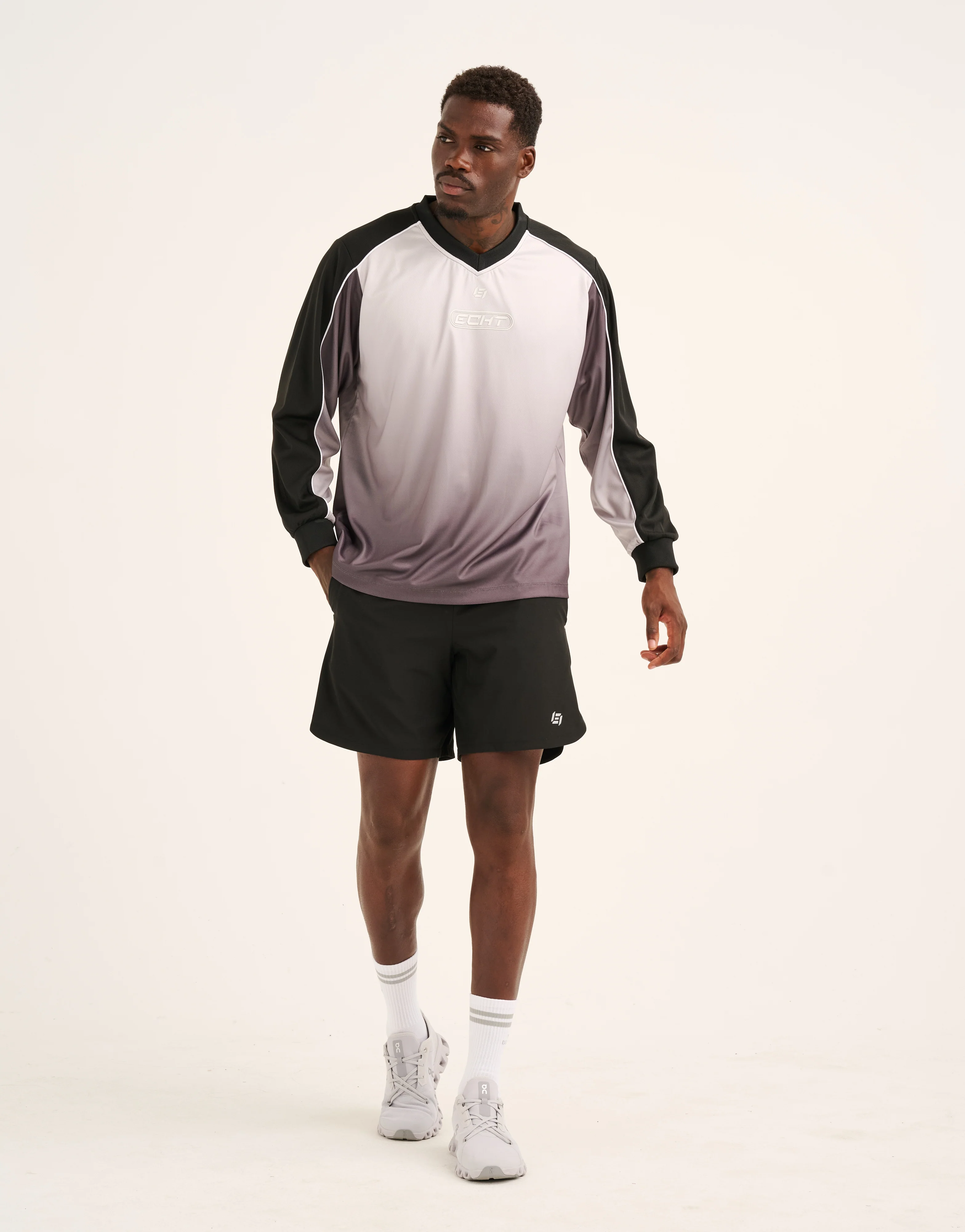 Club Gradient Long Sleeve - Black - Image 14