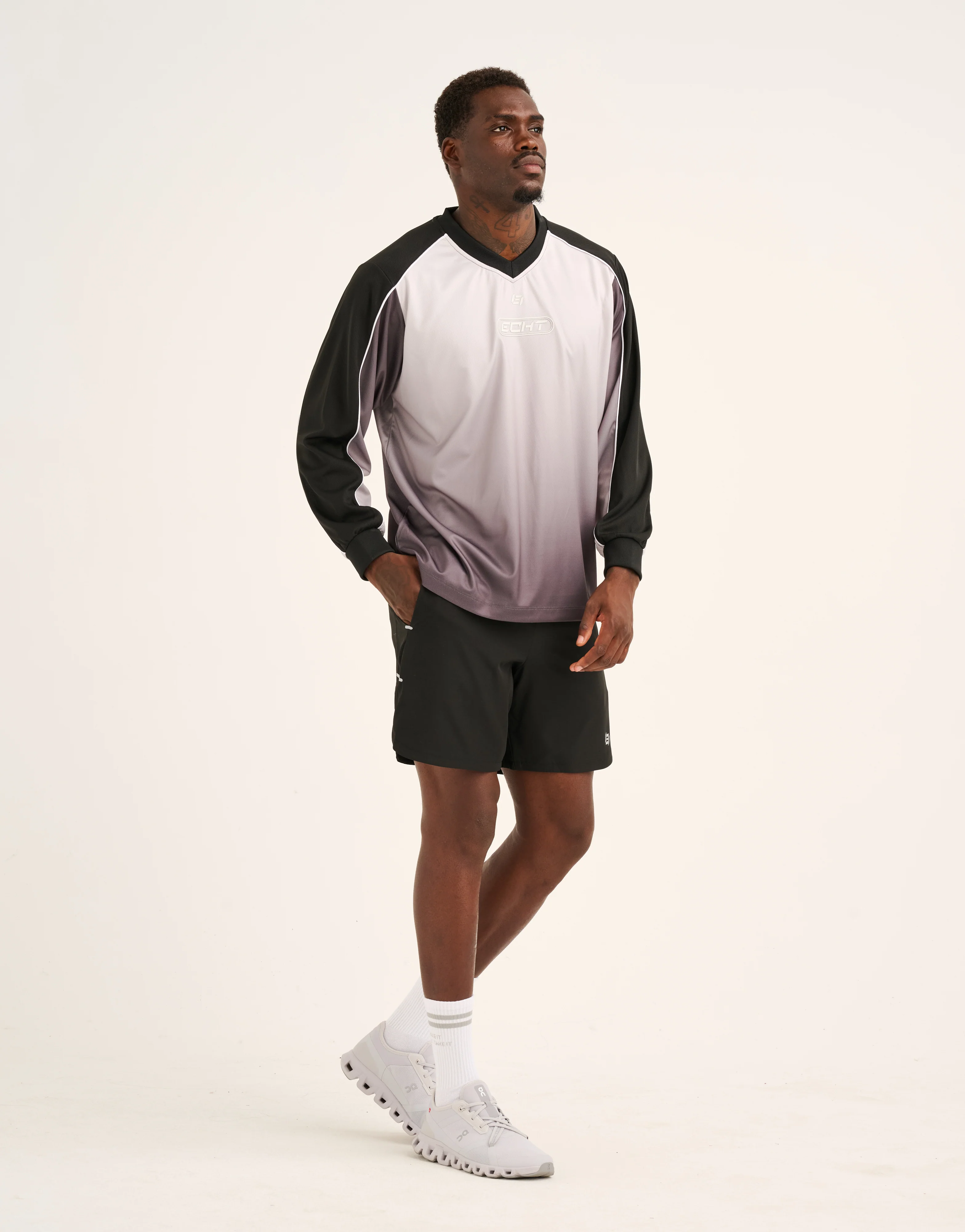 Club Gradient Long Sleeve - Black - Image 15