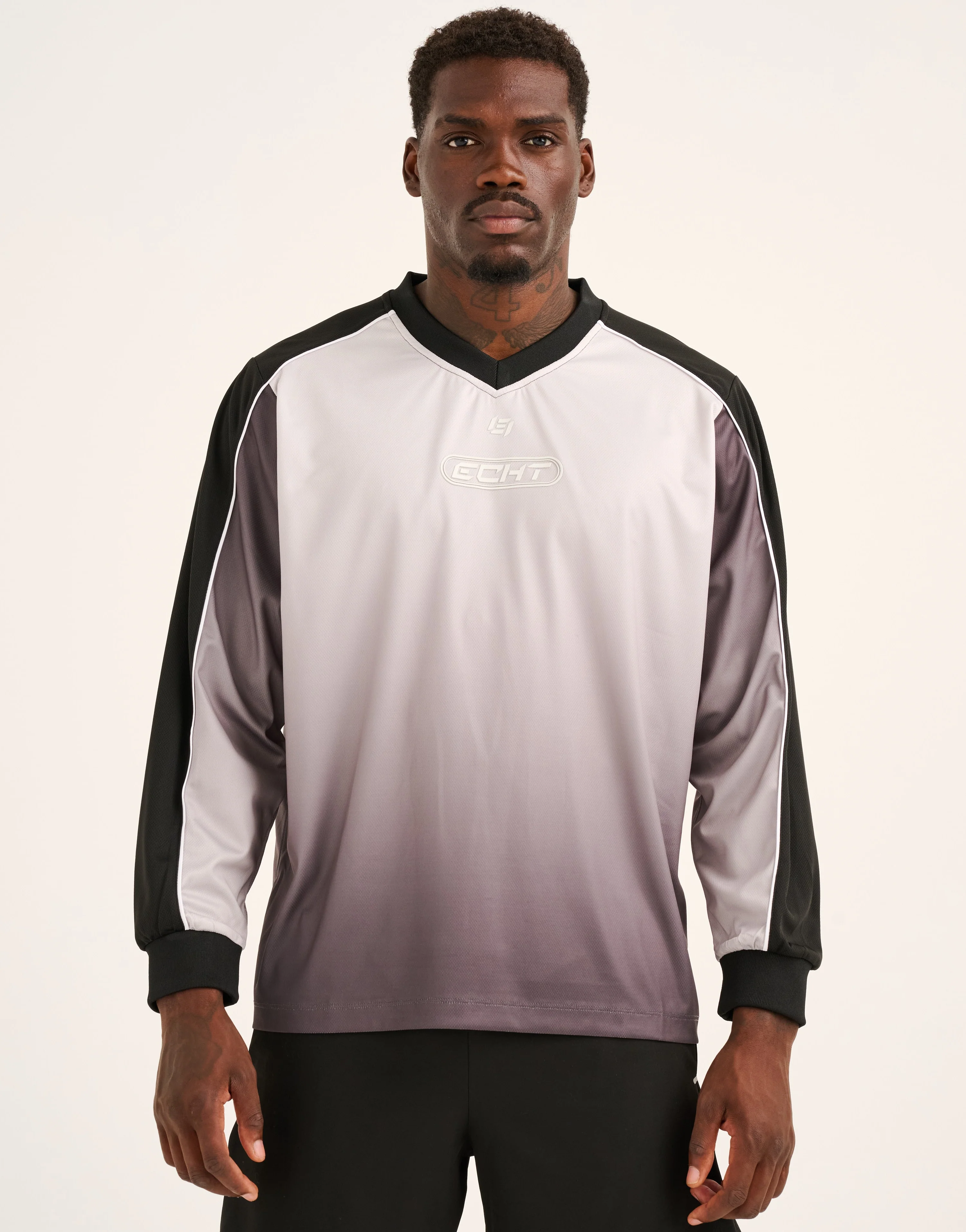 Club Gradient Long Sleeve - Black - Image 2