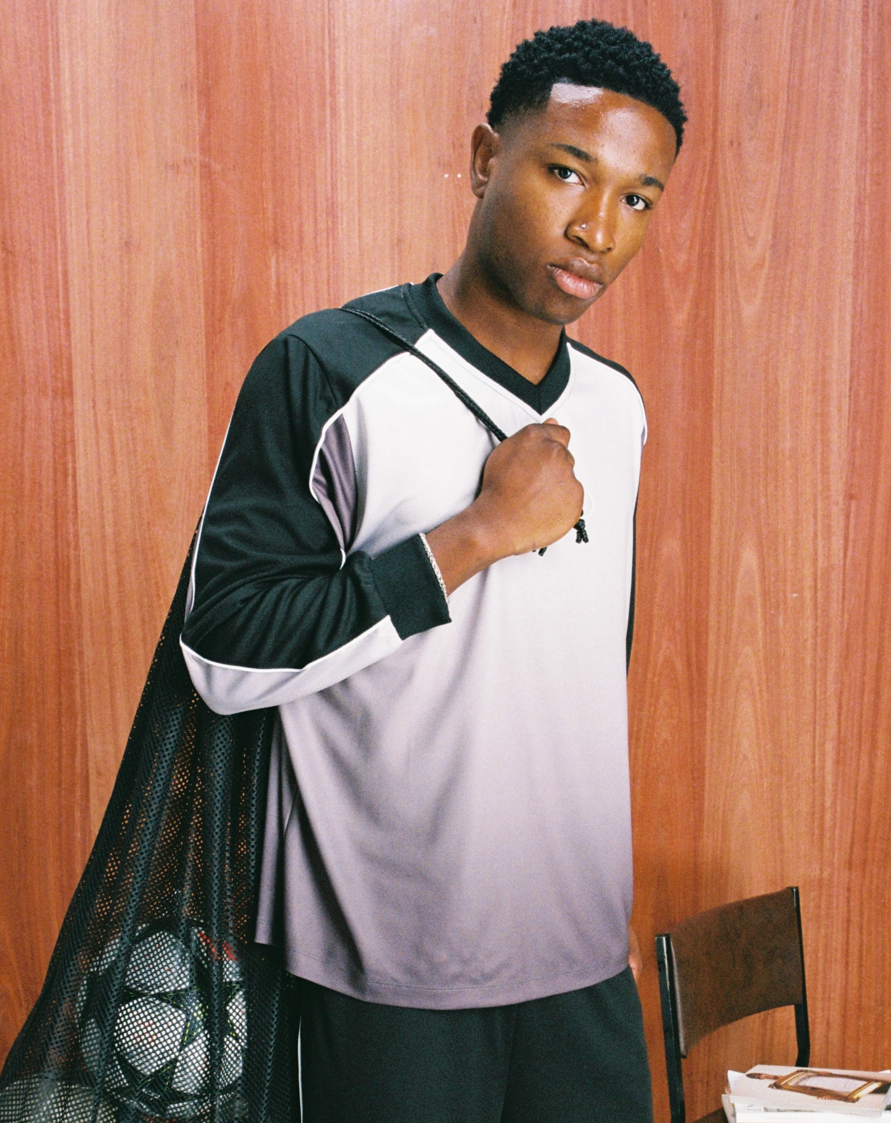 Club Gradient Long Sleeve - Black - Image 3
