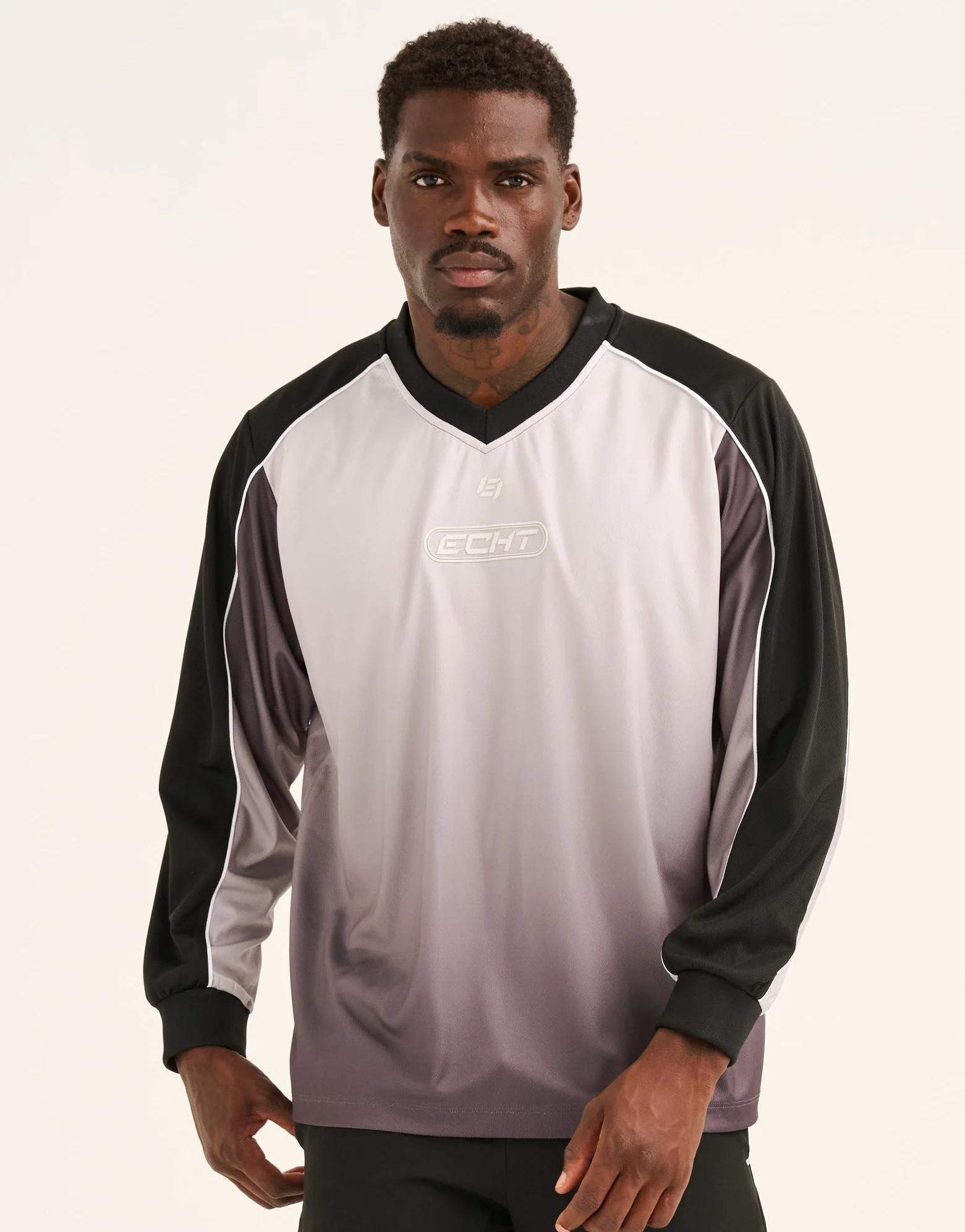 Club Gradient Long Sleeve - Black - Image 5