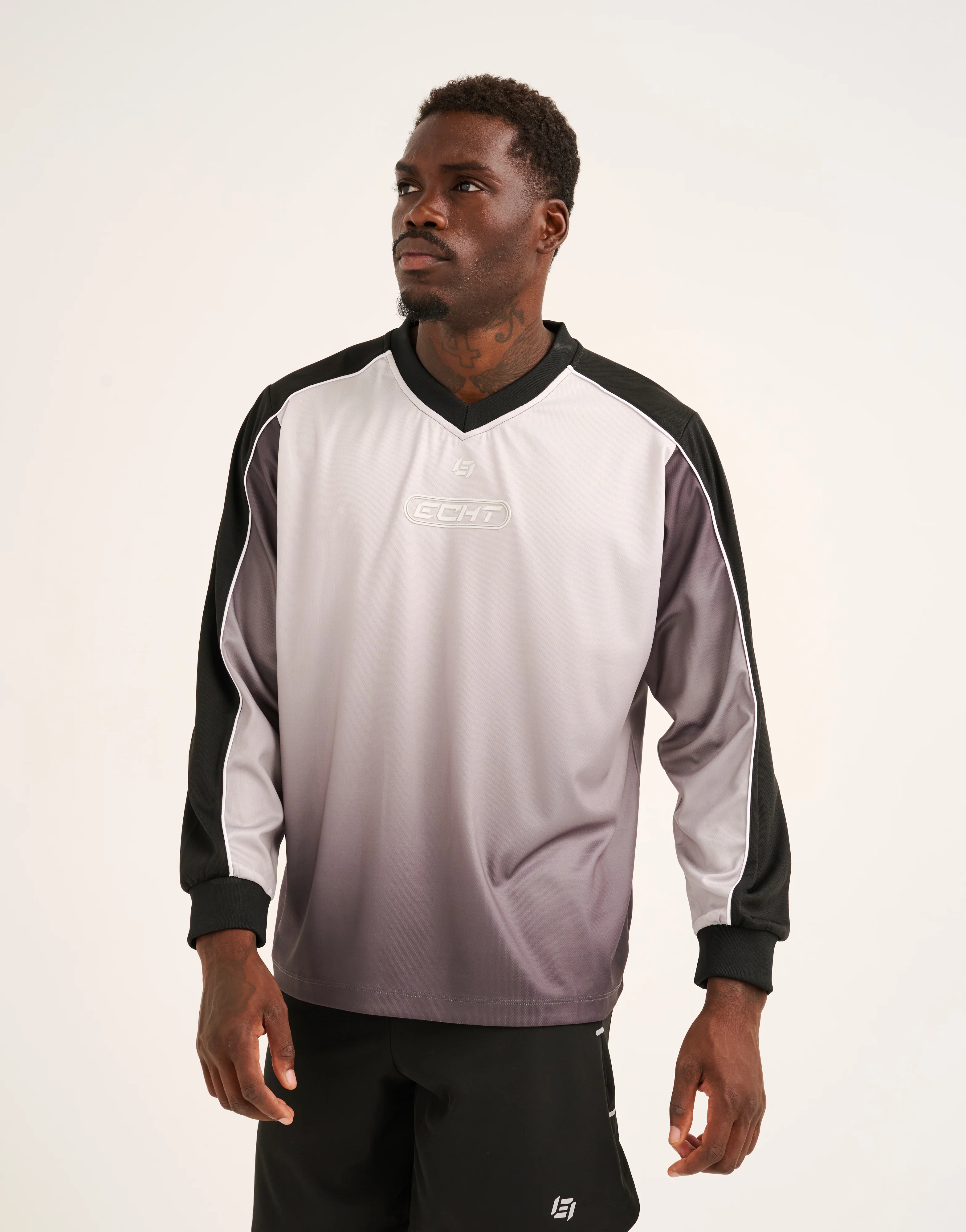 Club Gradient Long Sleeve - Black - Image 8