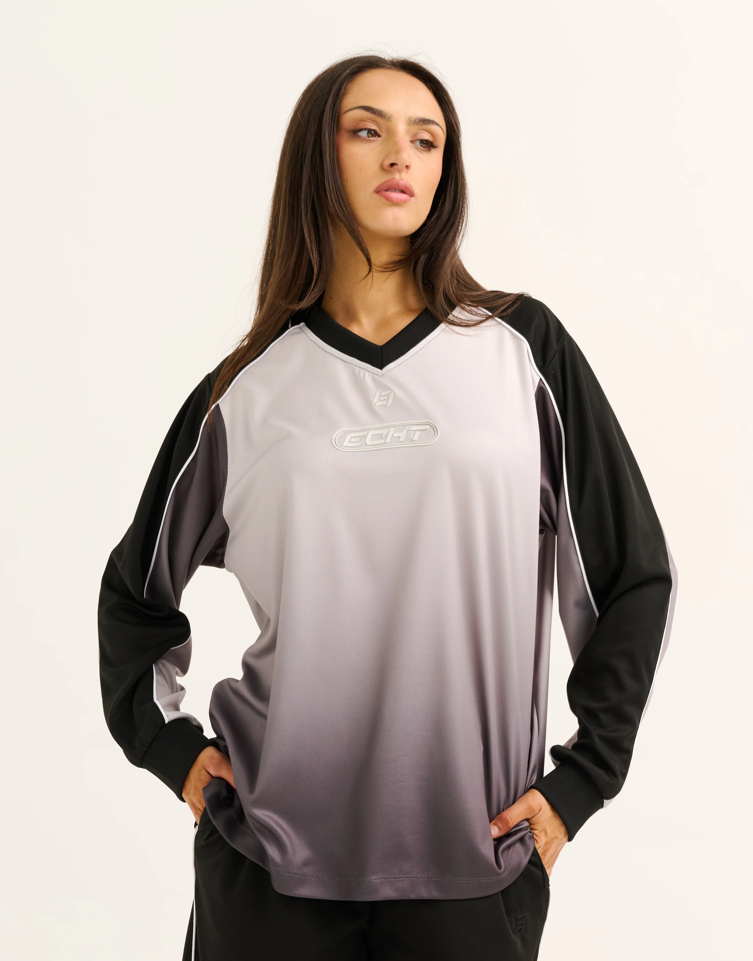 Club Gradient Long Sleeve - Black - Image 5