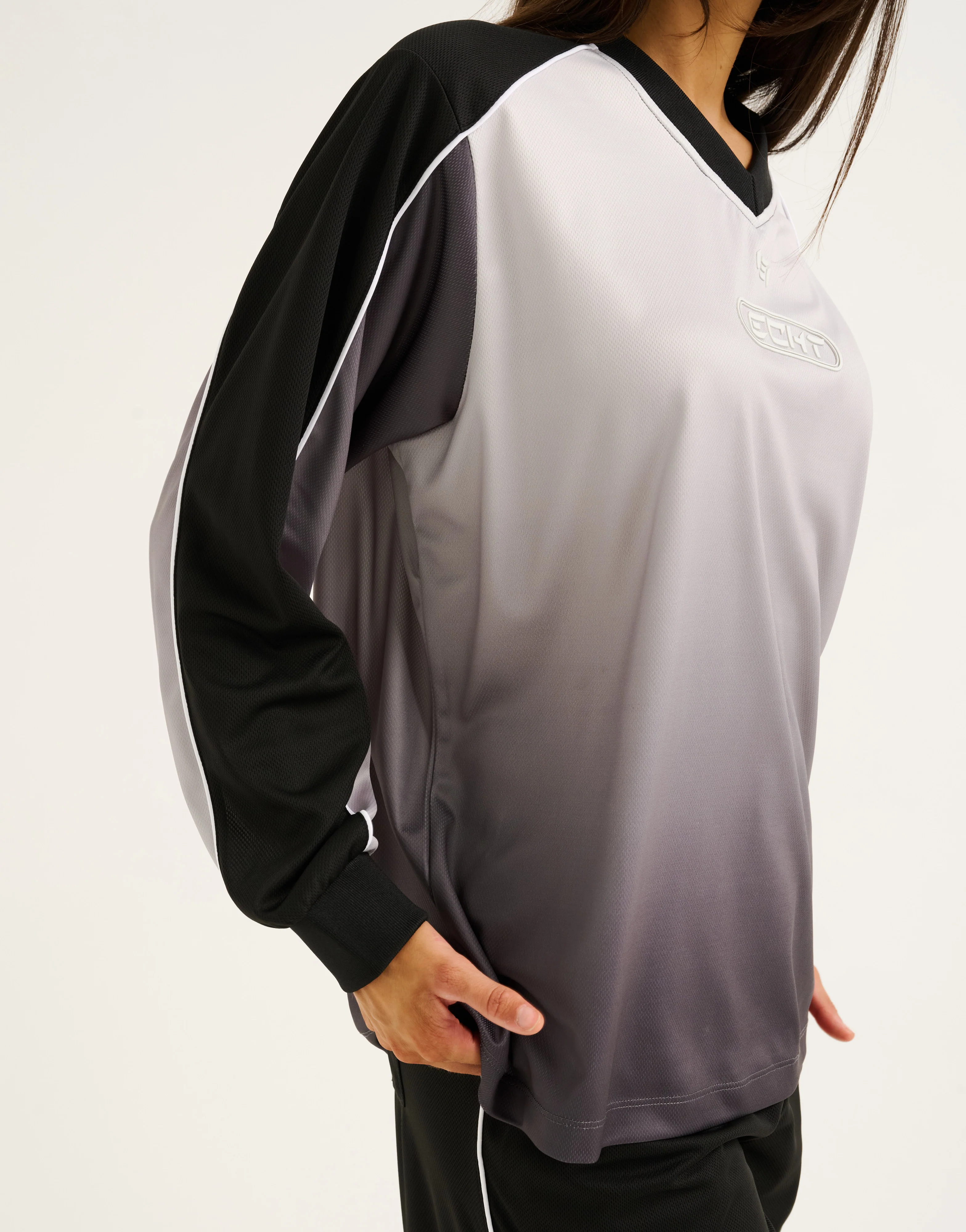 Club Gradient Long Sleeve - Black - Image 8