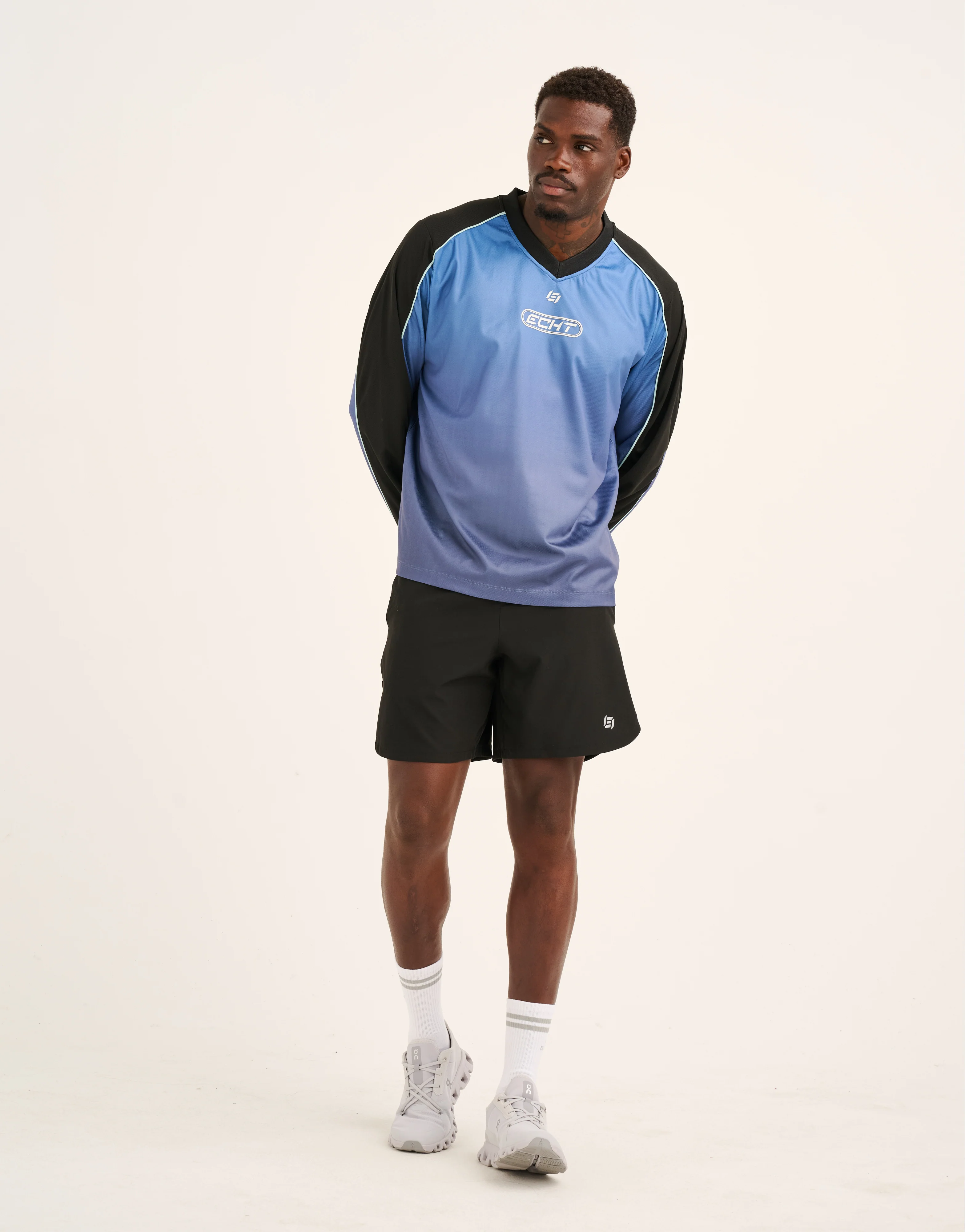Club Gradient Long Sleeve - Cobalt - Image 2